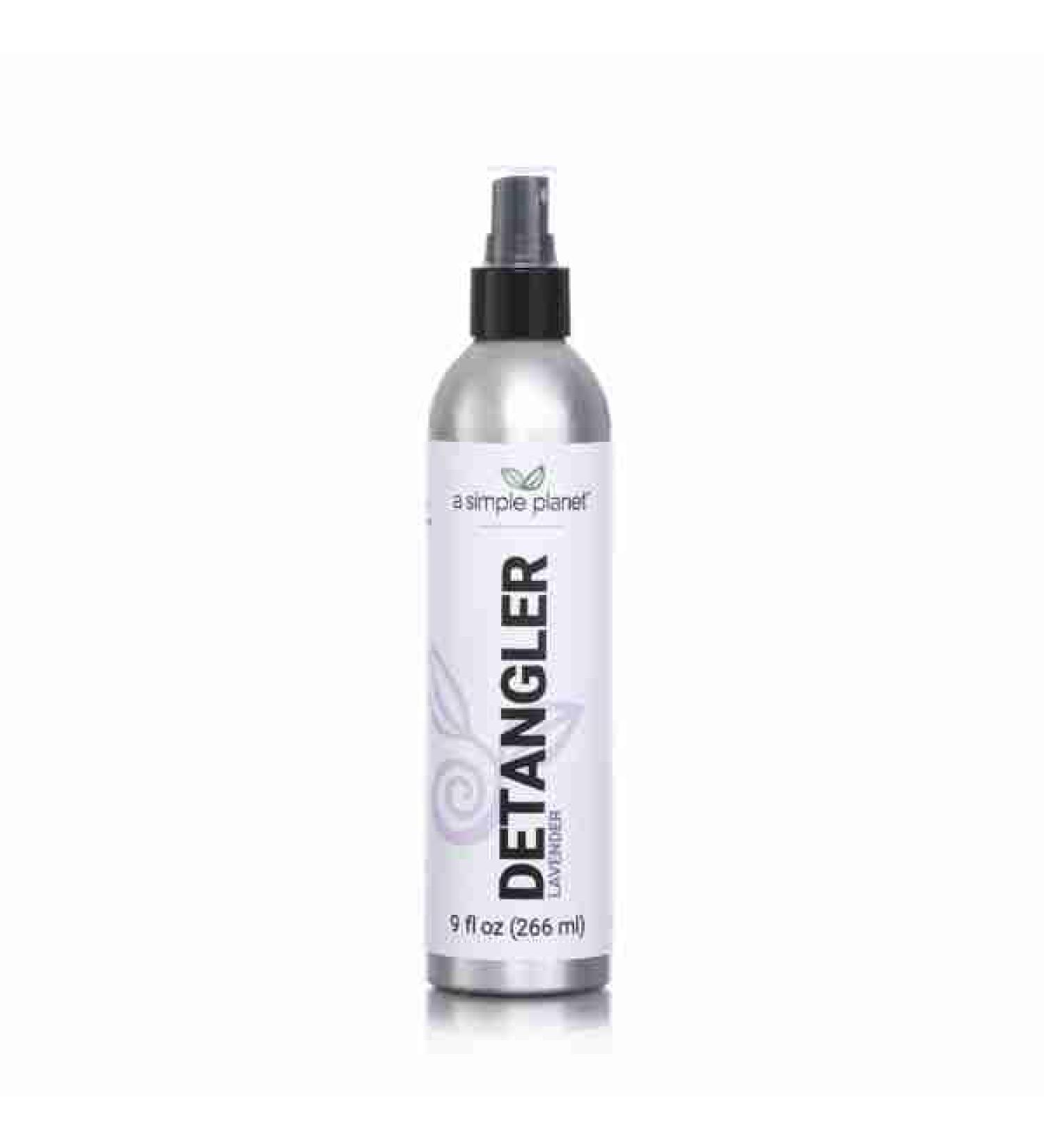 Hair Detangler Spray (9 Floz - Lavender) Lavender 9 Fl Oz (Pack of 1)