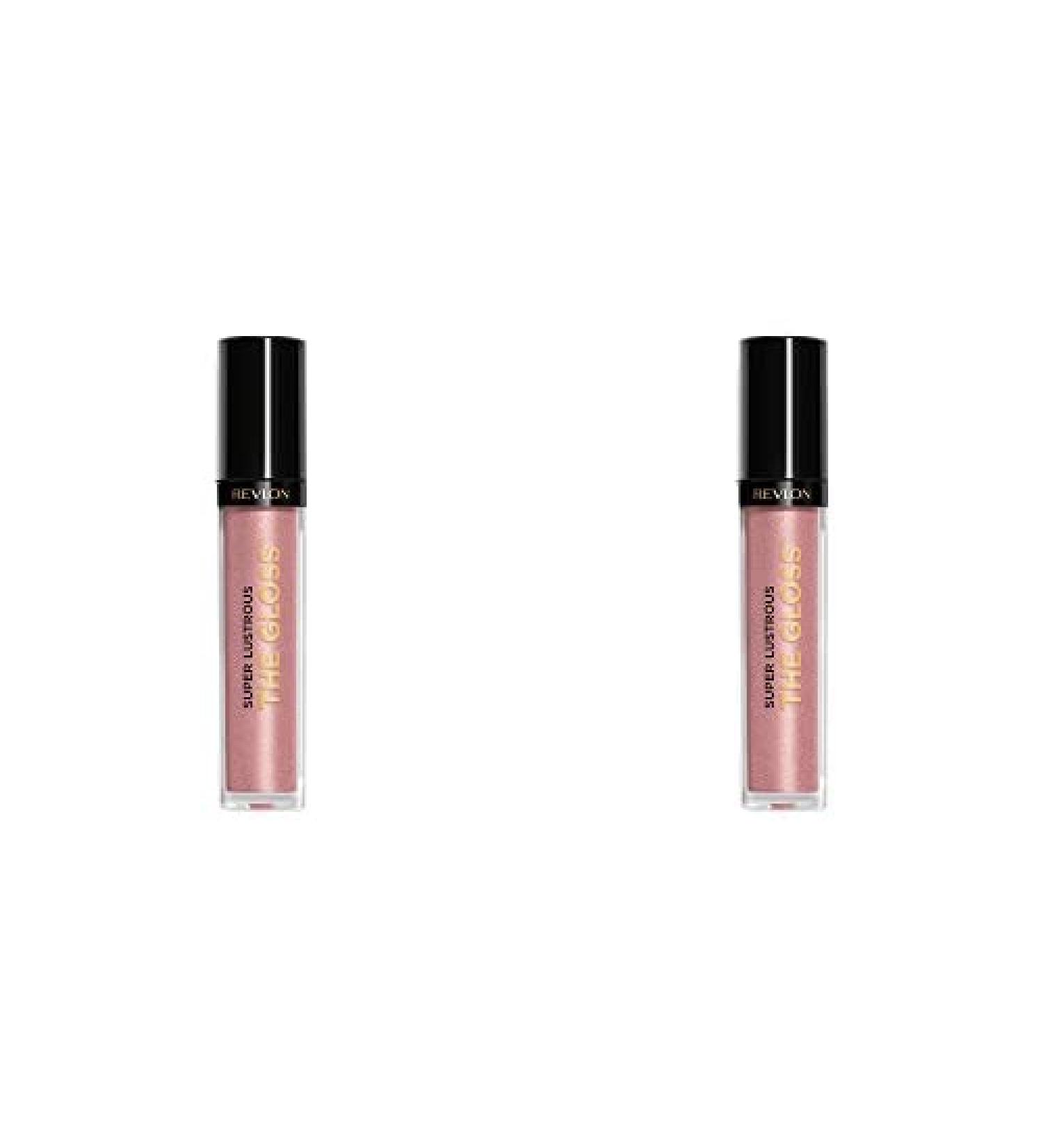Revlon Super Lustrous Lip Gloss - High Shine Finish 203 Lean In (Pack of 2) - Buy Online on GoSupps.com