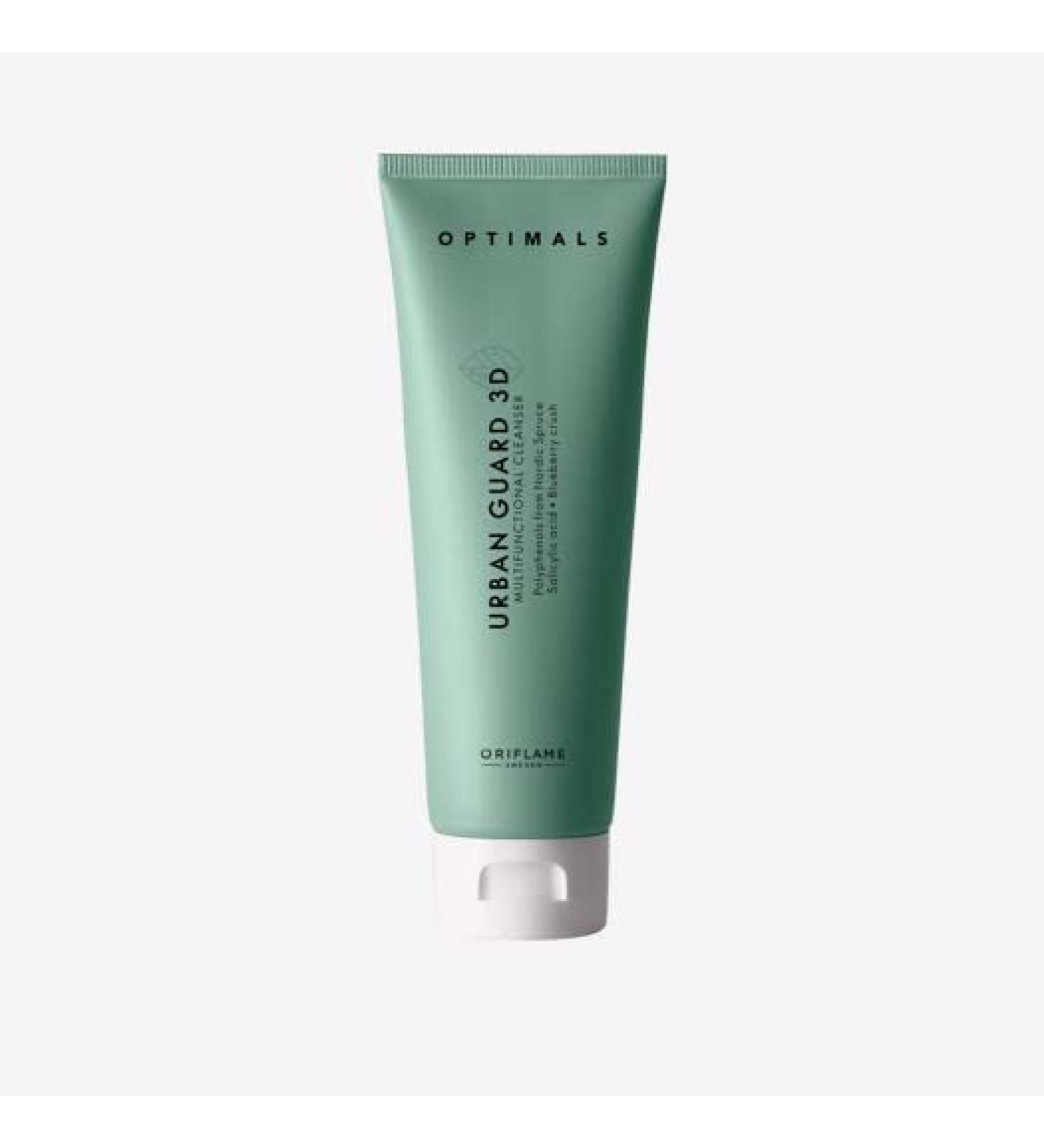 Buy Oriflame Optimals Urban Guard 3D Multifunctional Cleanser 125ML | International Shipping Available - Buy Online on GoSupps.com