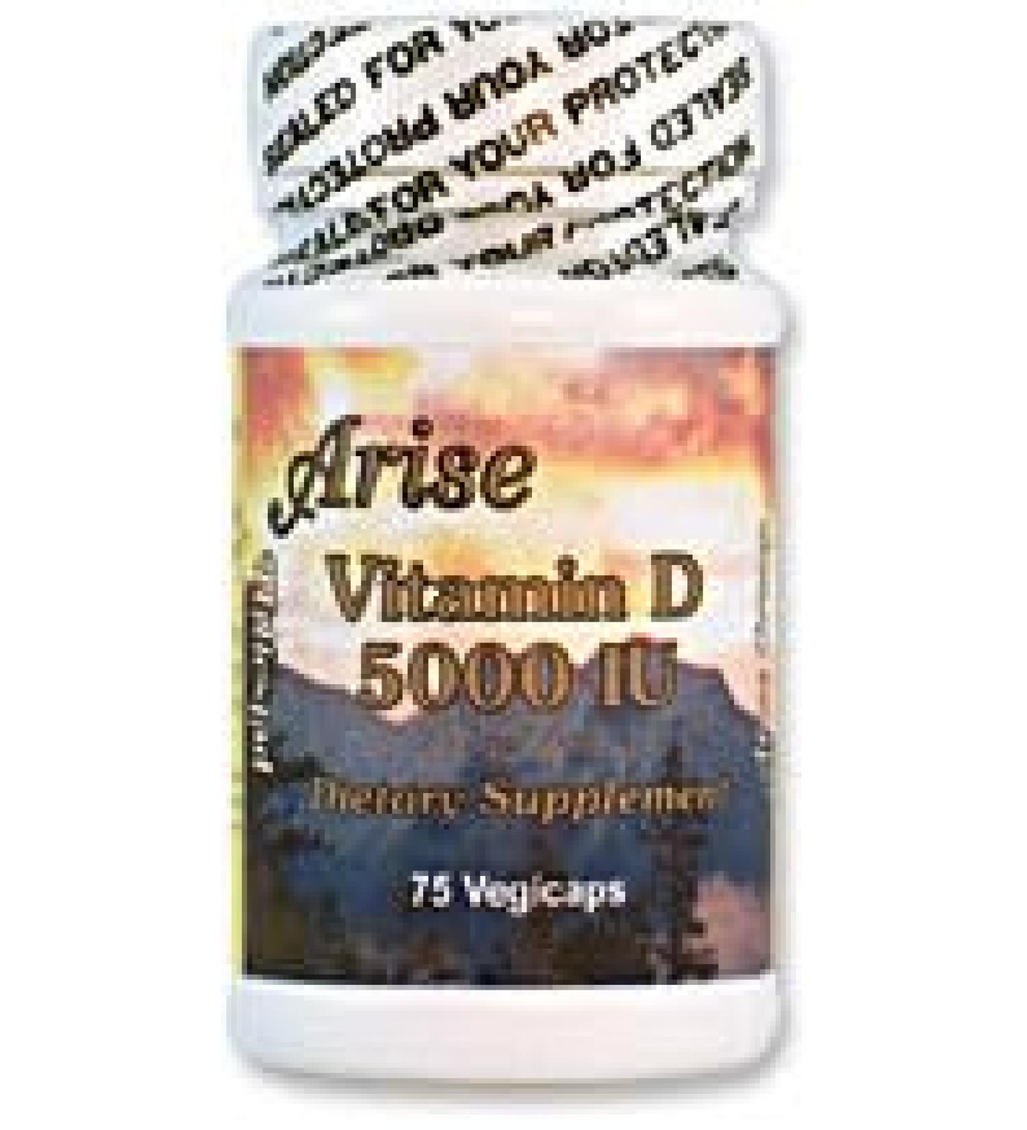 Dialyvite Hillestad Pharmaceuticals - Arise Vitamin D 5000-75 Capsules 75 Count (Pack of 1) - Buy Online on GoSupps.com