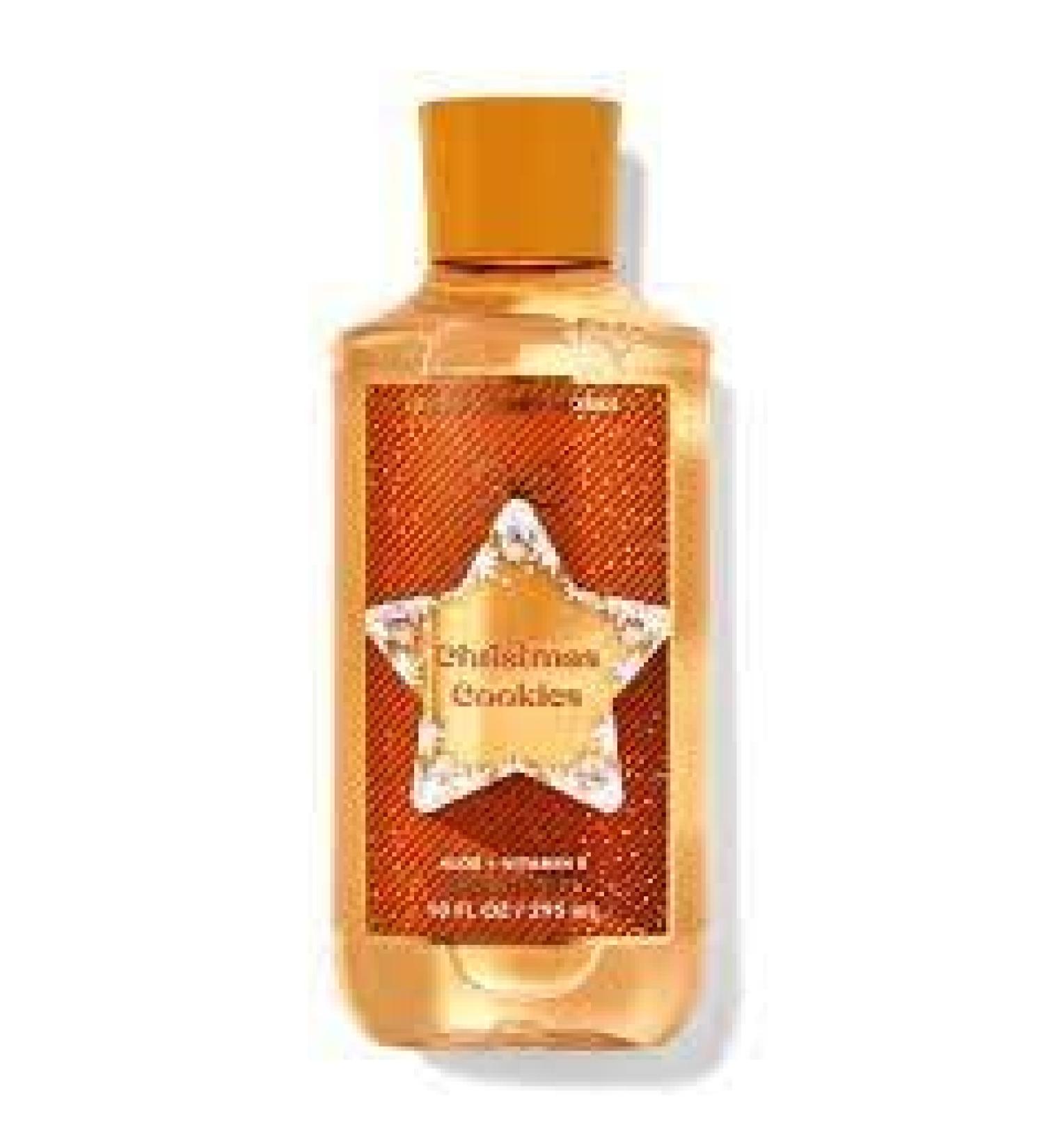 Christmas Cookies Aloe + Vitamin E Shower Gel 10 fl oz / 295 mL (STAR)