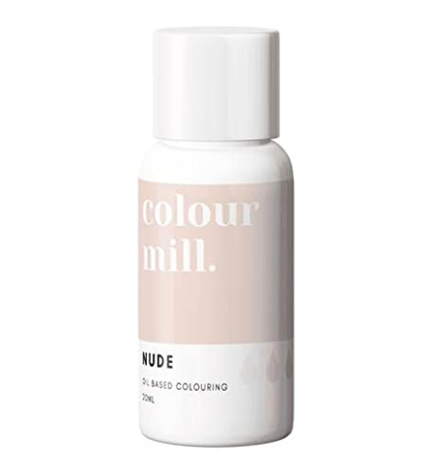 Colour Mill Oil Based Food Colouring 20ml Colours all Icings Chocolate Dough and more (Nude)
