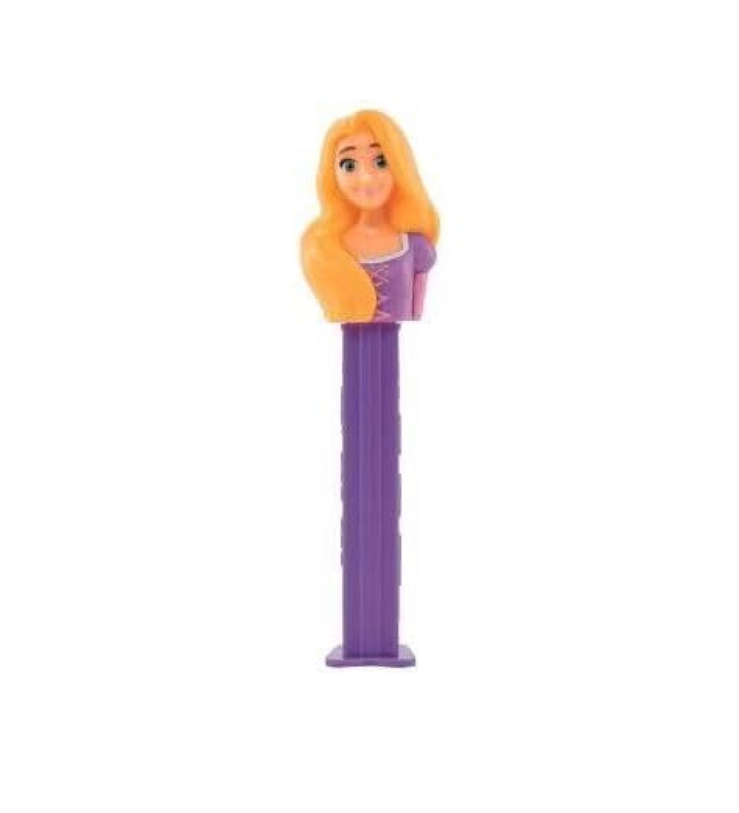 PEZ Disney Princess PEZ Dispenser Refillable Collect Them All Belle Repunzal SnowWhite Cinderella (Repunzal One Size) Repunzal 1 Count (Pack of 1)