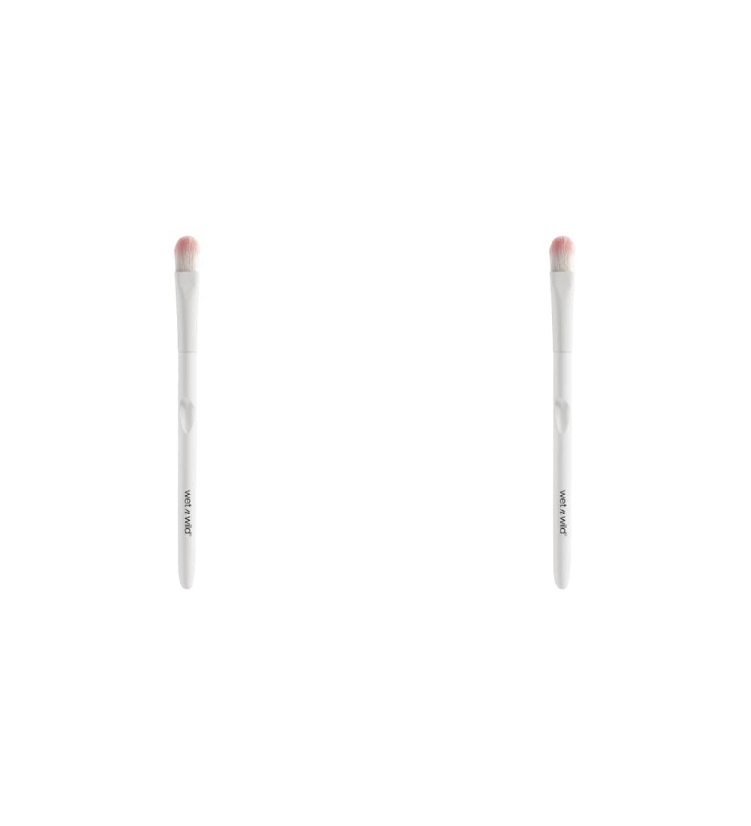 wet n wild Large Concealer Brush for Under Eye & Eyebrows - Pack of 2 | Liquid & Powder Makeup | Ergonomic Handle - Buy Online on GoSupps.com