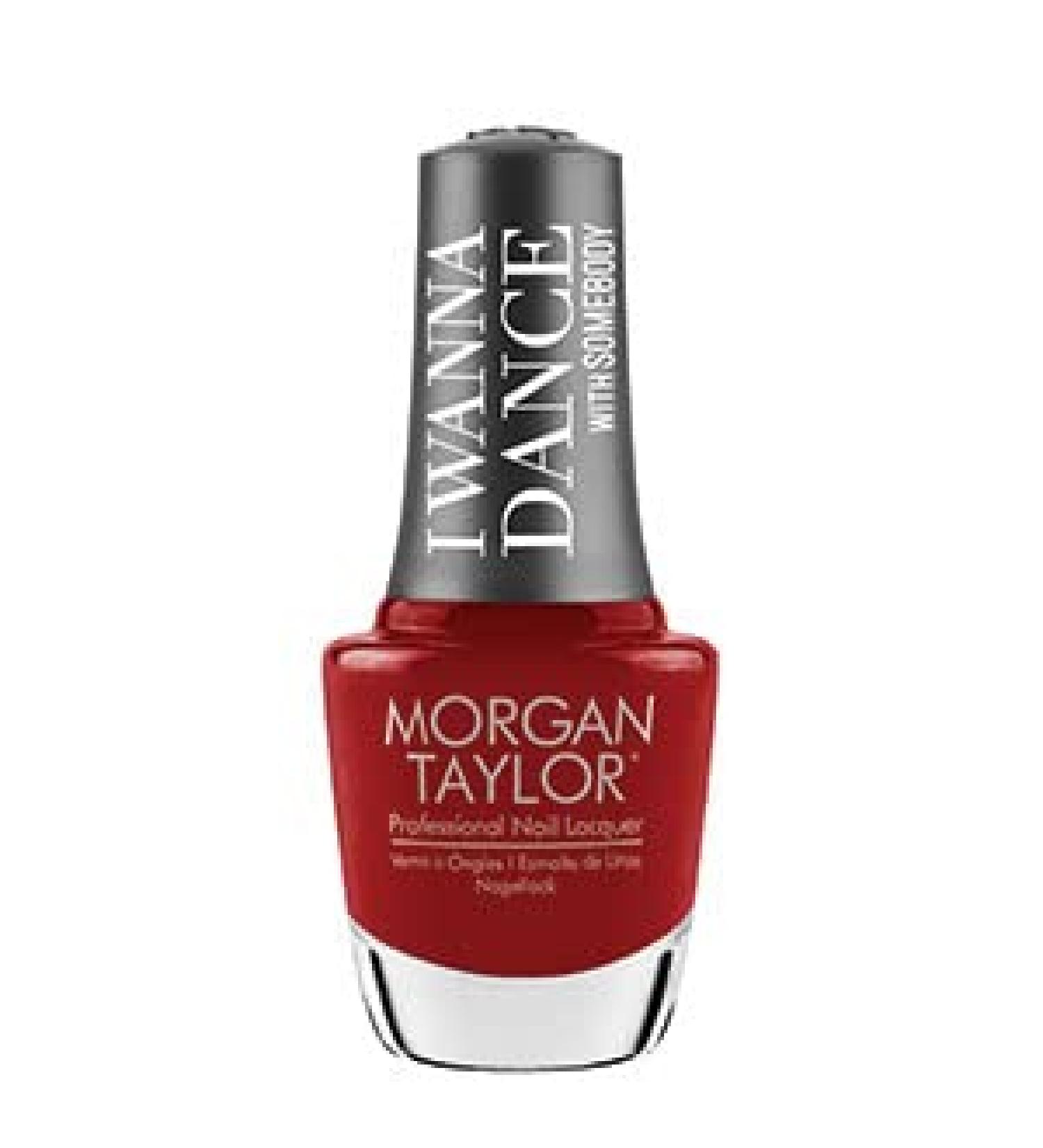 Morgan Taylor Nail Lacquer I Wanna Dance With Somebody Collection (Blazing Up The Charts) Red Nail Polish Finger Nail Polish 5 ounce - Buy Online on GoSupps.com