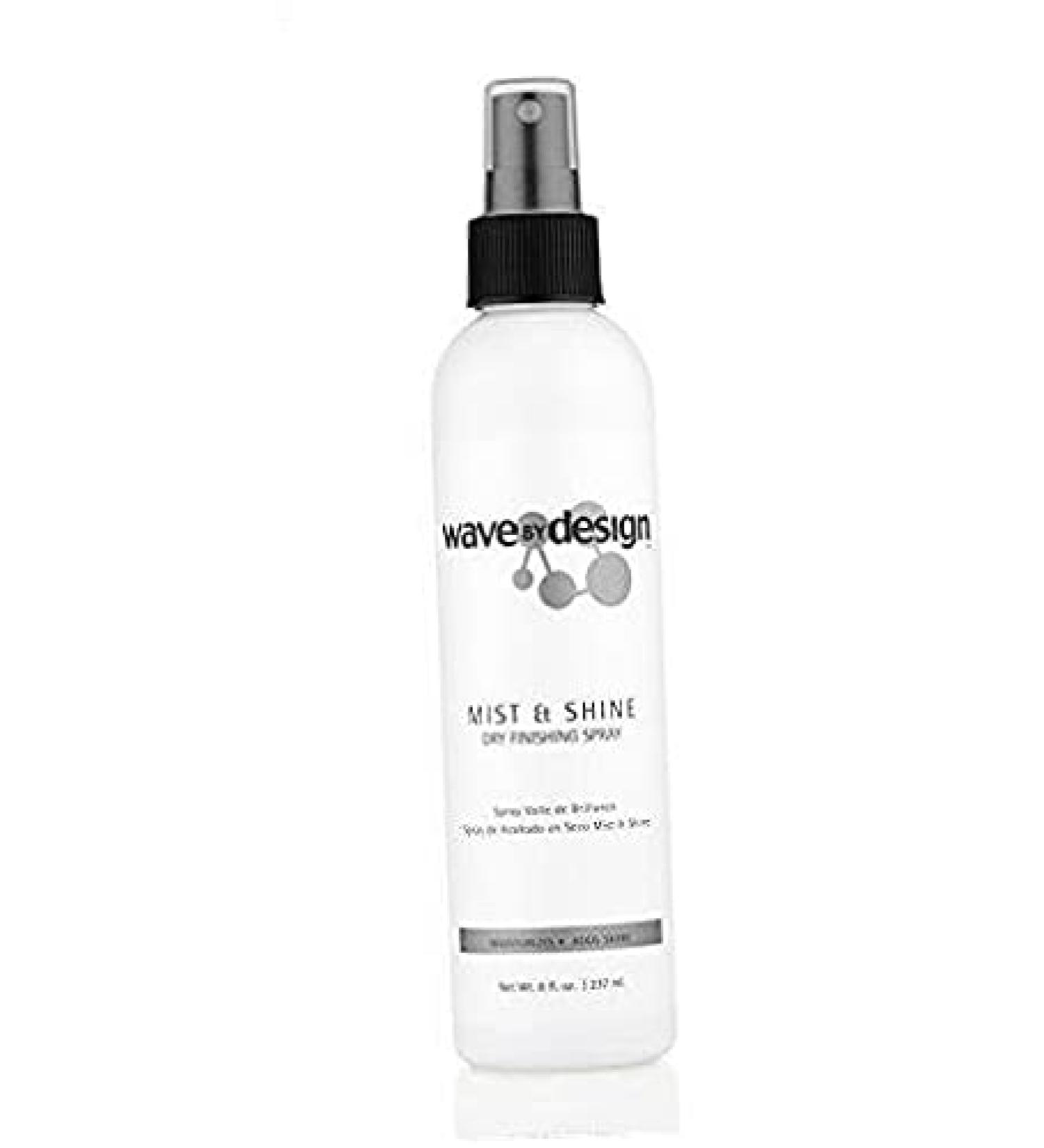Wave By Design Mist & Shine Dry Finishing Spray - Moisturizes & Add Shine - 8 Oz .2 pack - Buy Online on GoSupps.com