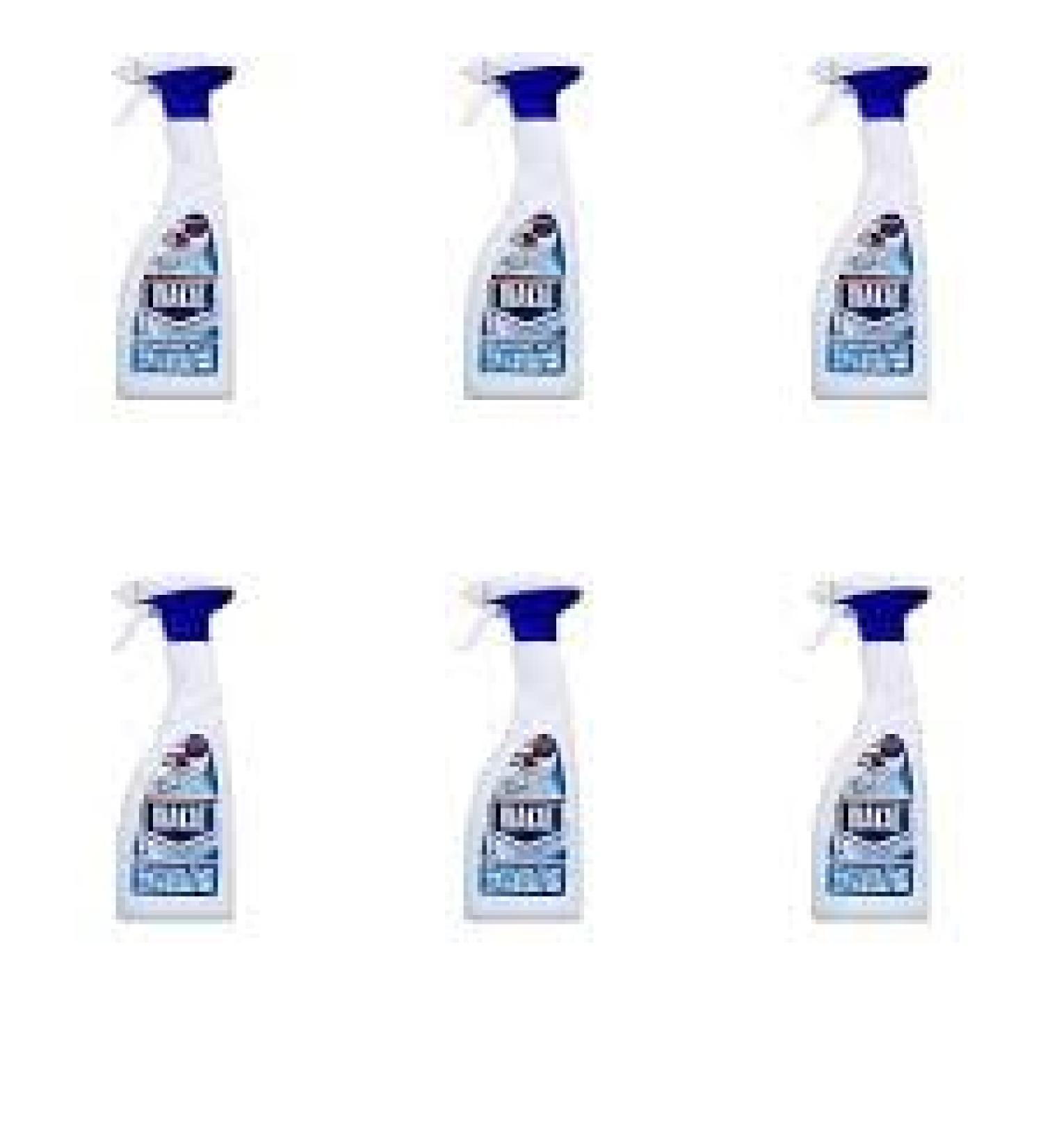 Professional Lime Scale Remover Spray 500ml (Pack of 6) | Bathroom Cleaner | Long Lasting Shine | Dissolves Limescale | Anti-droplet Technology | Fights with Malodors  - Buy Online on GoSupps.com