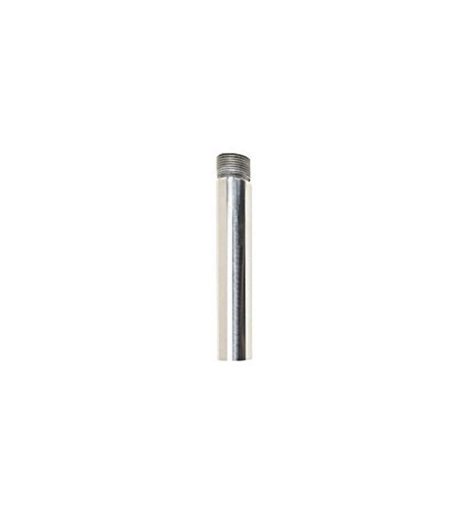 6" Stainless Antenna Extender, 1" Dia