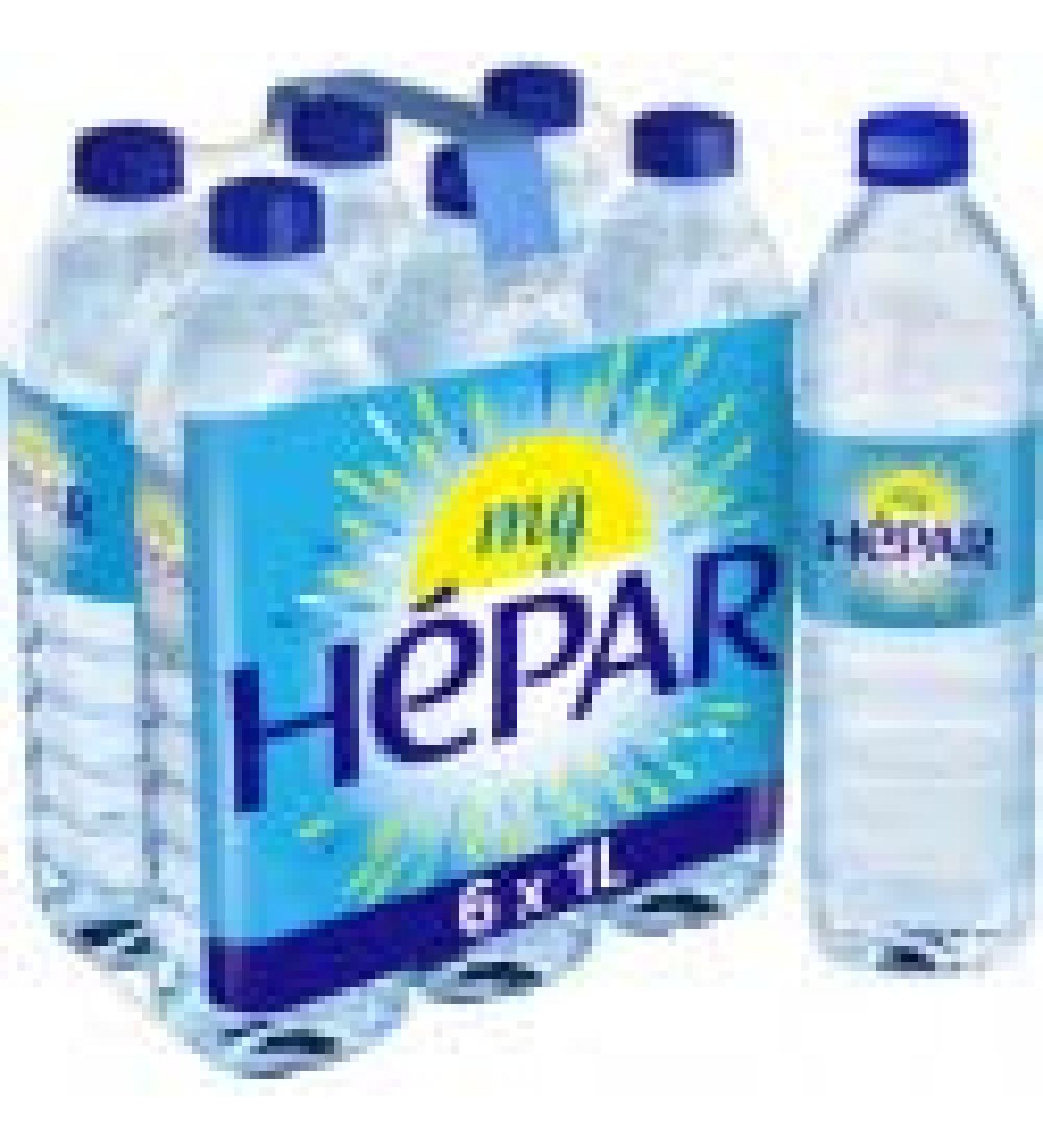 HEPAR - Mineral Water 6X1L - Unit Price