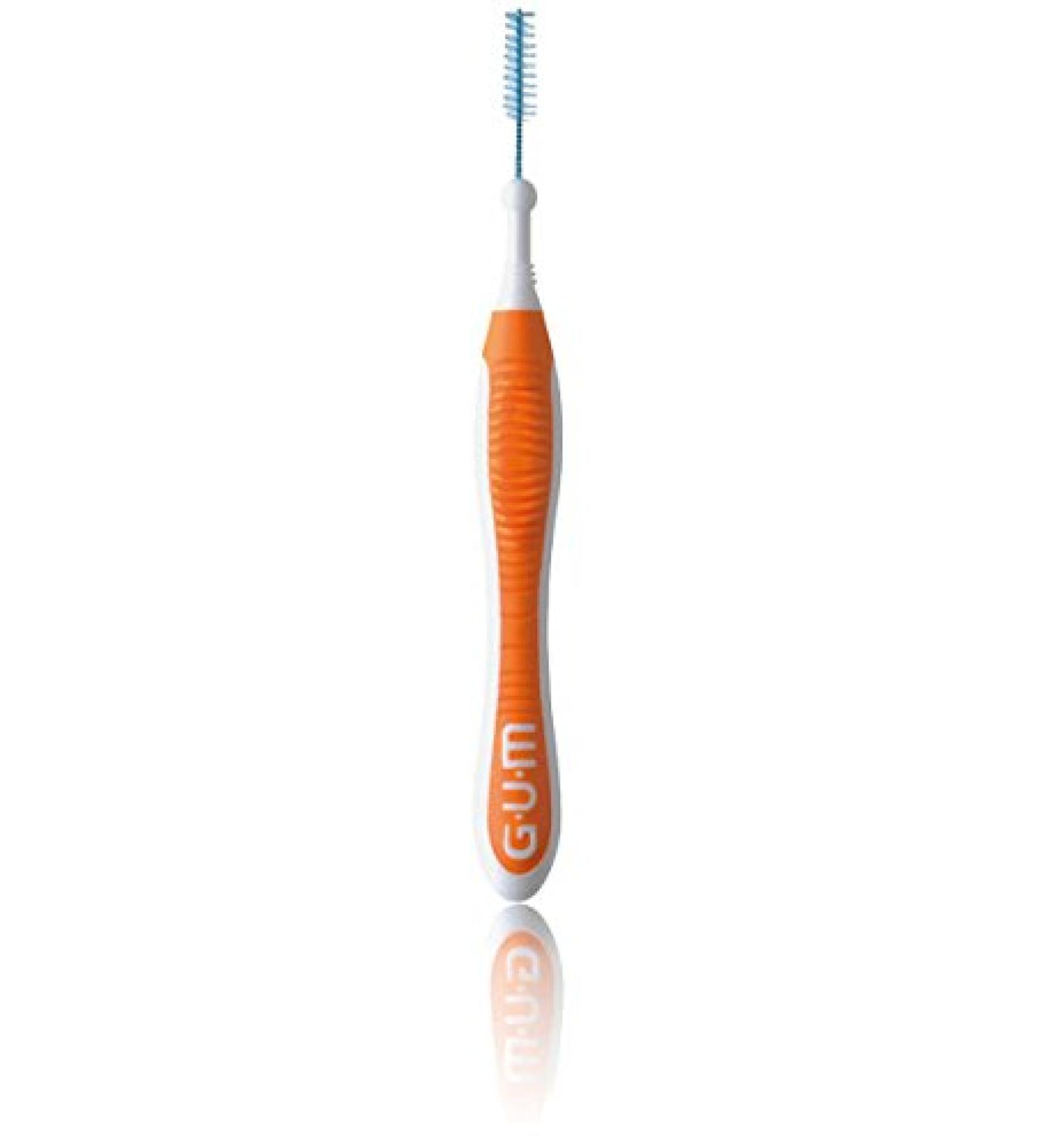 GUM TRAV-LER interdental brushes 6 pieces ISO 2 orange 0.9mm 3-pack (3x 6 pieces)