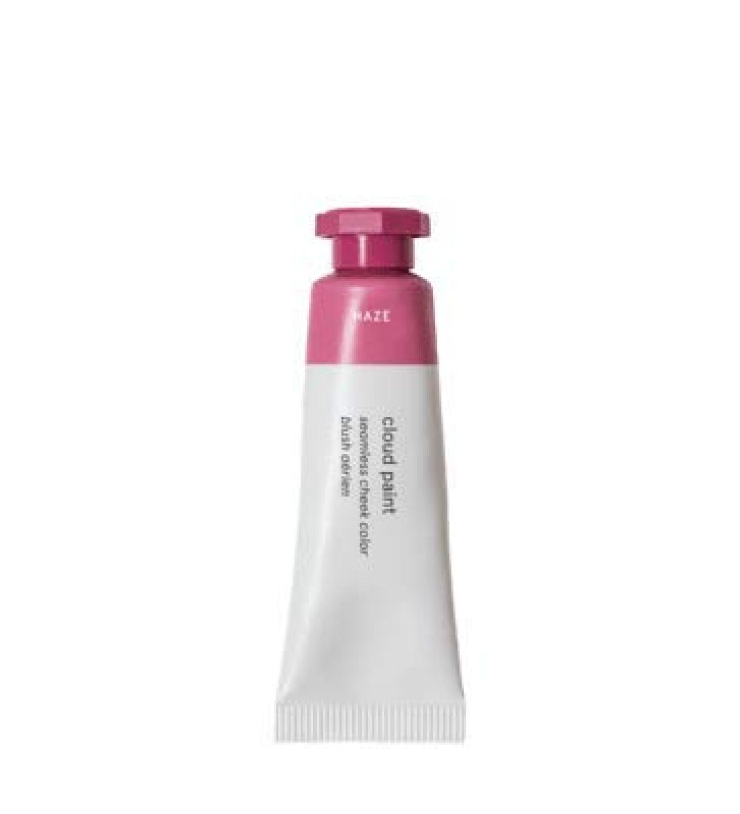 Glossier Cloud Paint Seamless Cheek Color (Haze is a deep berry)