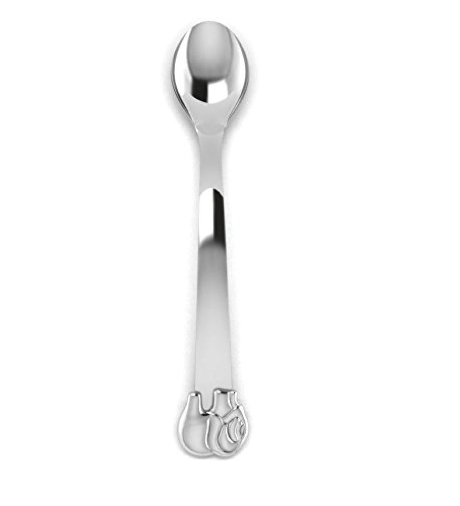 Krysaliis Sterling Silver Elephant Feeding Spoon - Unique and Elegant Design - Buy Online on GoSupps.com