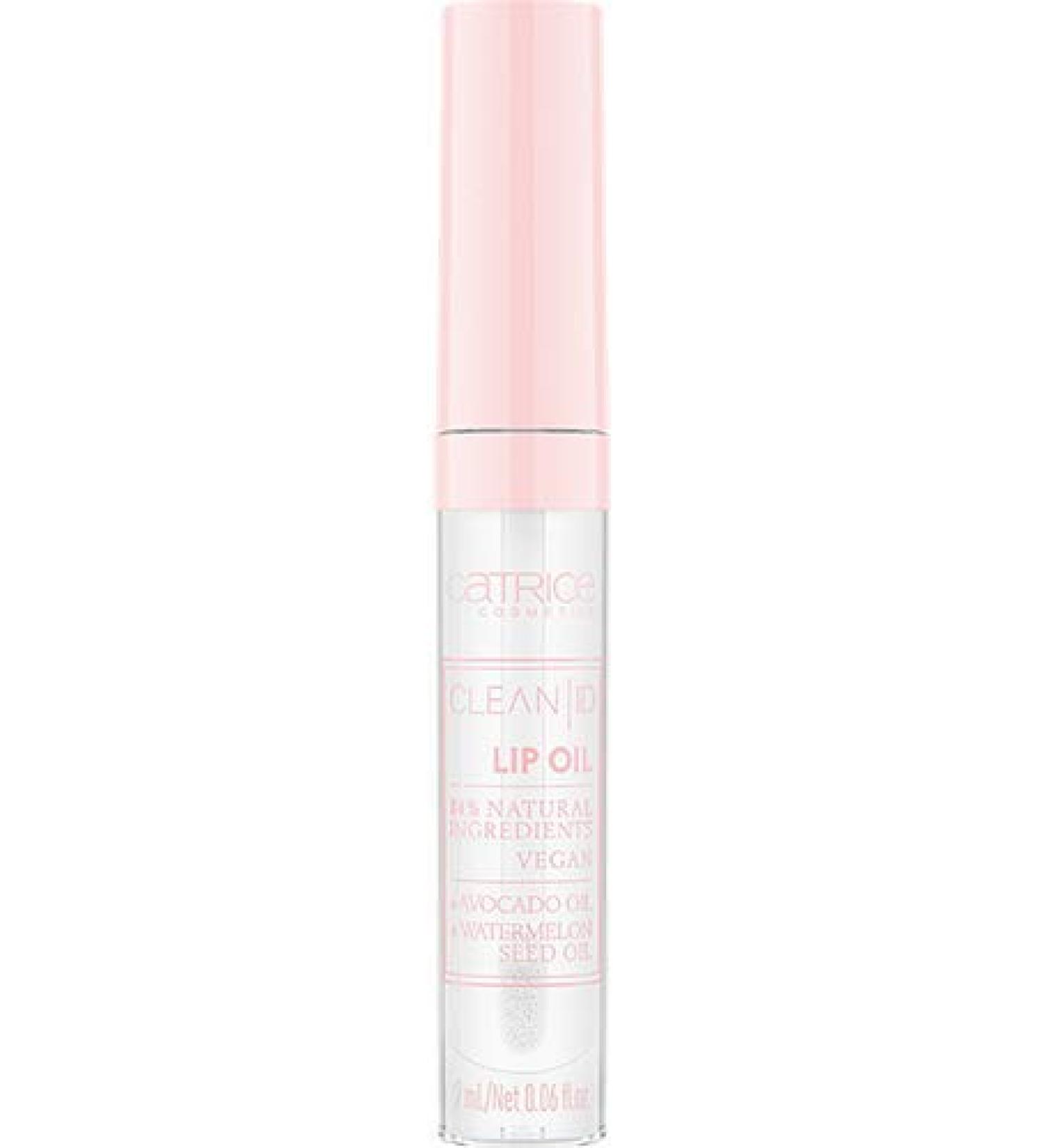 Catrice Clean ID Lip Oil with Avocado and Watermelon Seed Extract - Vegan, Gluten and Cruelty Free - Buy Online on GoSupps.com