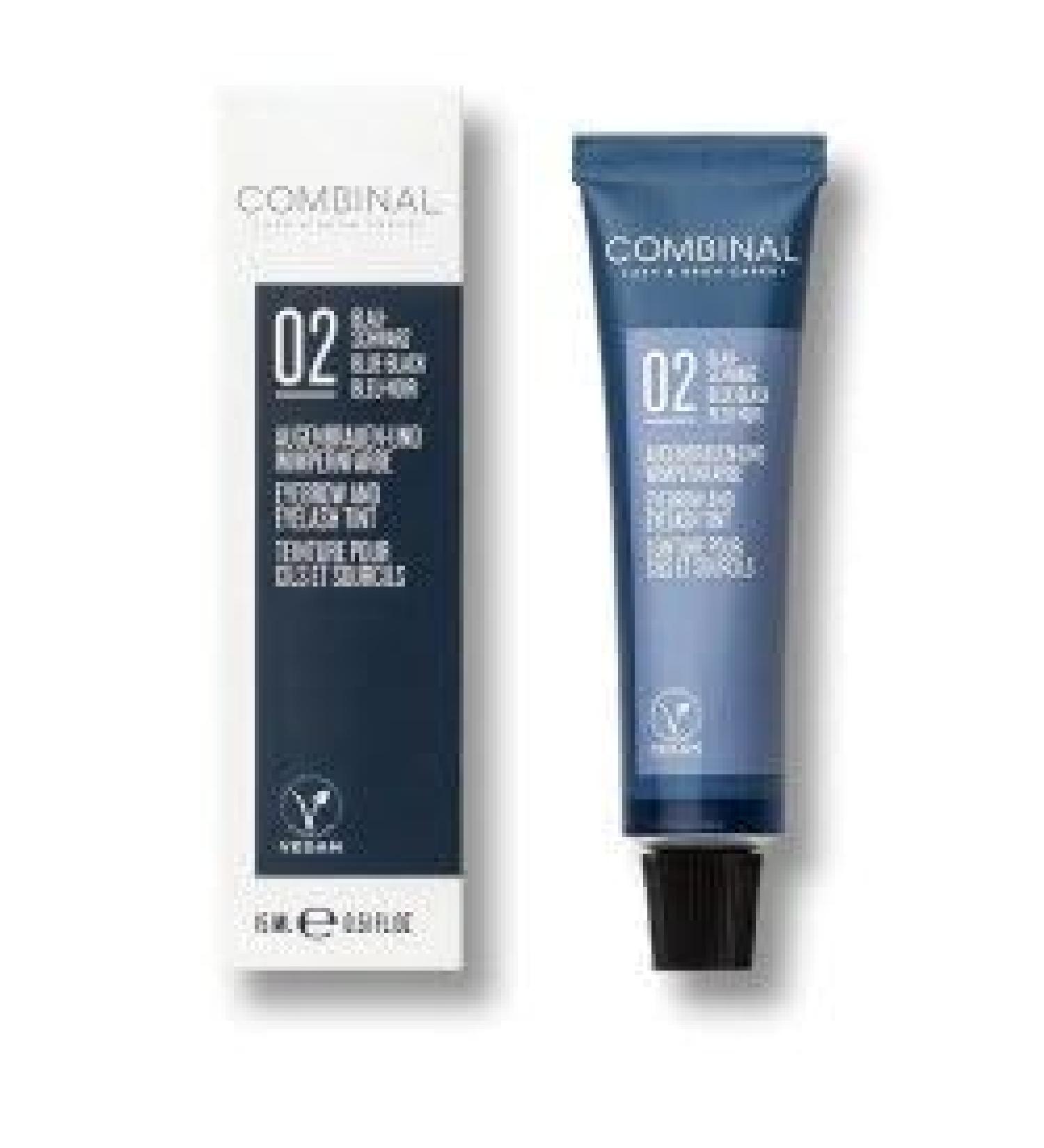  G n rique Combinal Hair and Eyebrow Dye No. 02 Blue Black 15ml - Buy Online on GoSupps.com