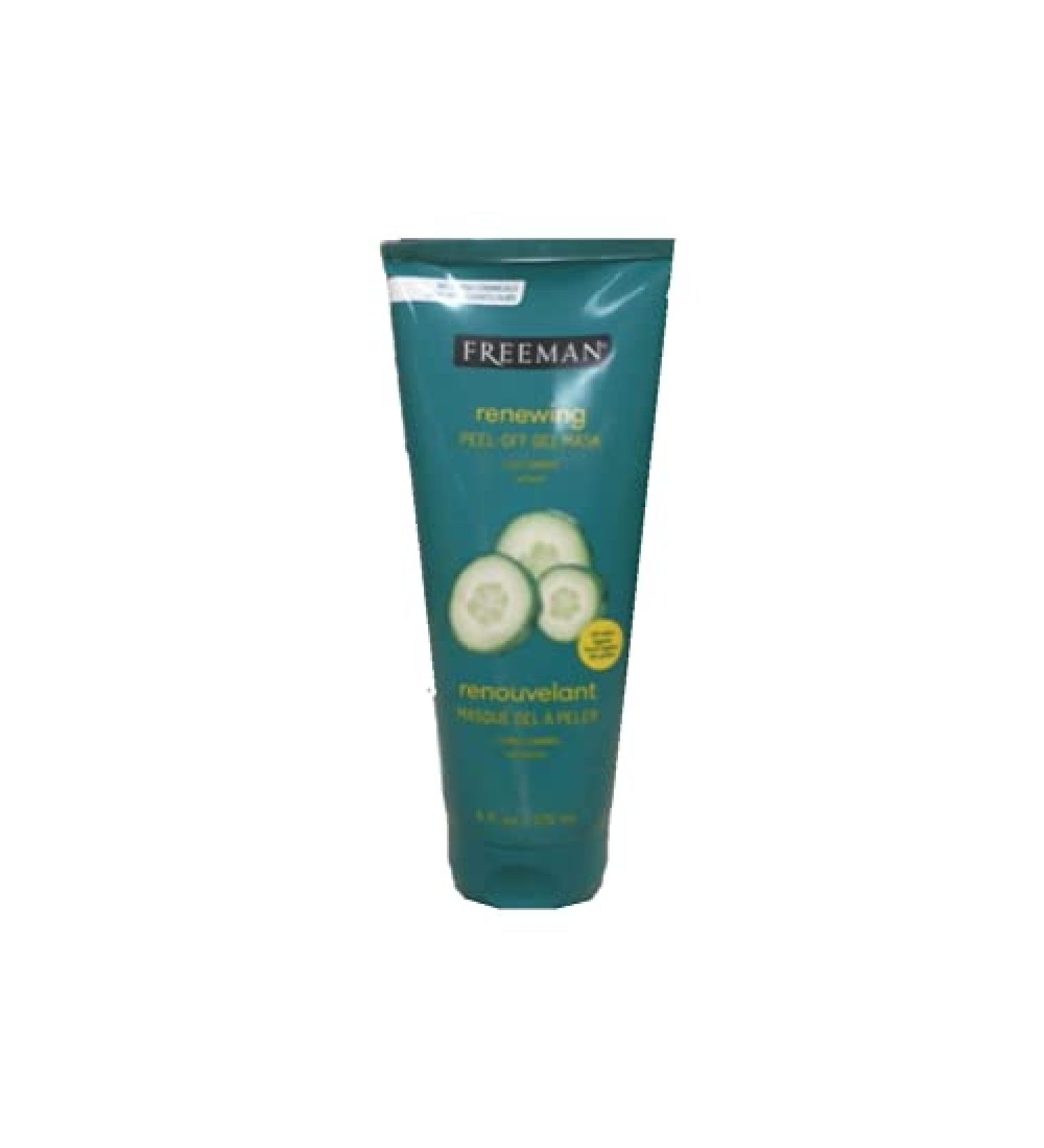 Freeman Cucumber Facial Peel-Off Mask - 6 oz 6 Fl Oz (Pack of 1)