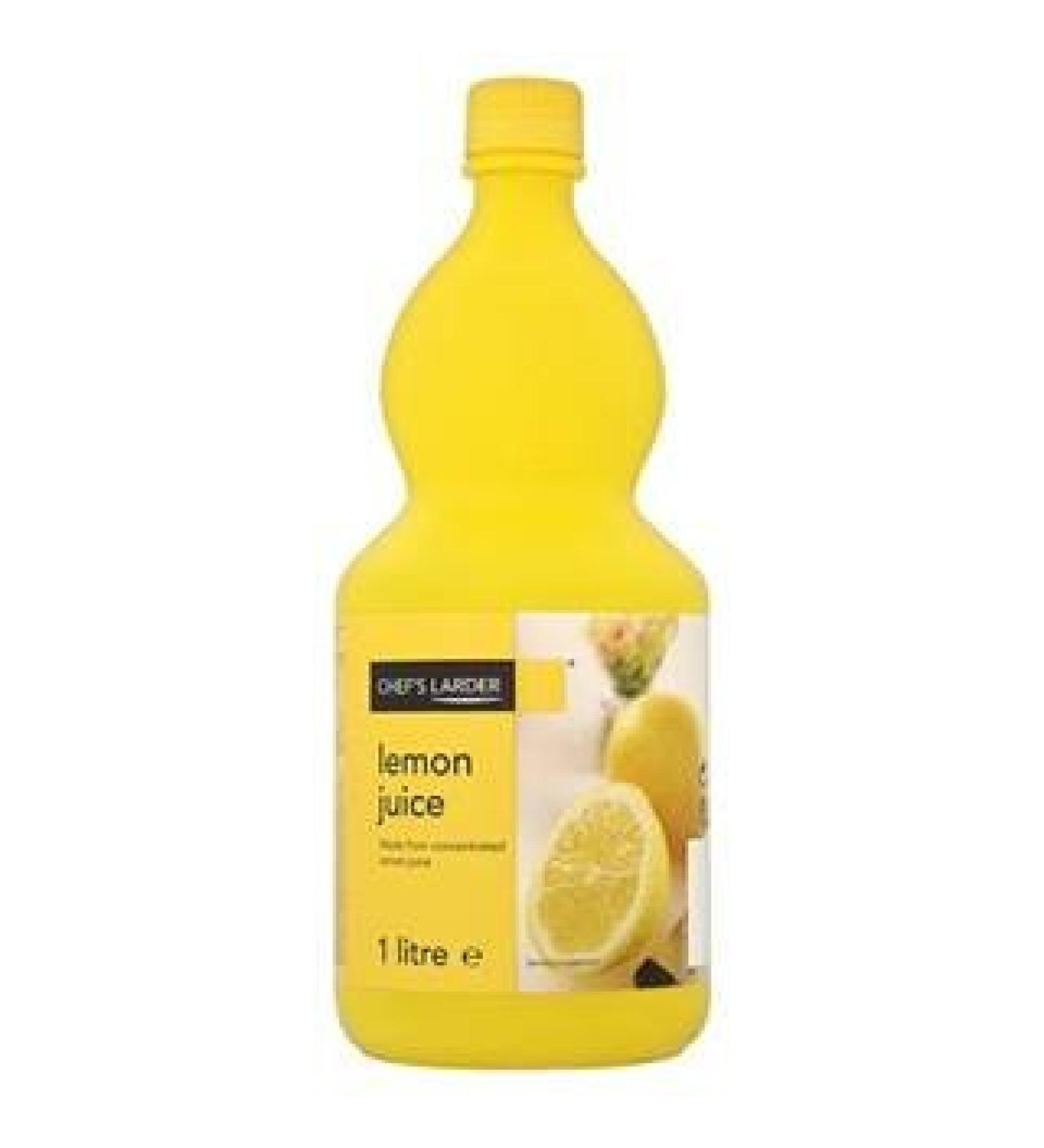 Chefs Larder Chef's Larder Lemon Juice 1 Litre x Case of 6