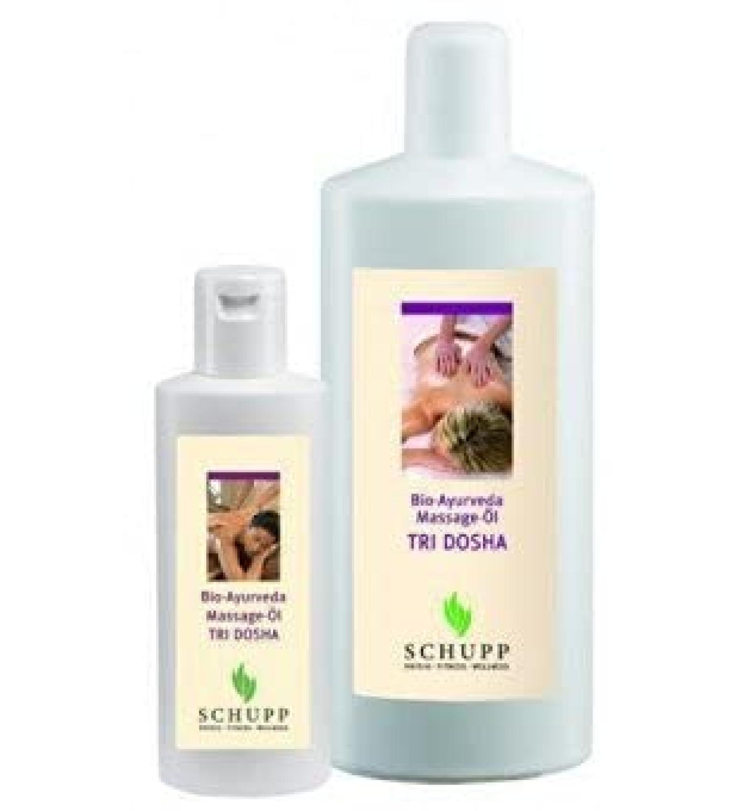 Organic Ayurveda Massage Oil Tri Dosha - 1000 ml | Natural Healing & International Shipping - Buy Online on GoSupps.com