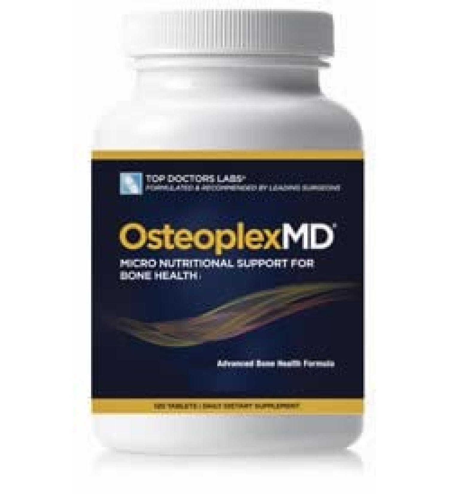 Top Doctors Labs OsteoplexMD - Premium Bone Health Supplement - Buy Online on GoSupps.com