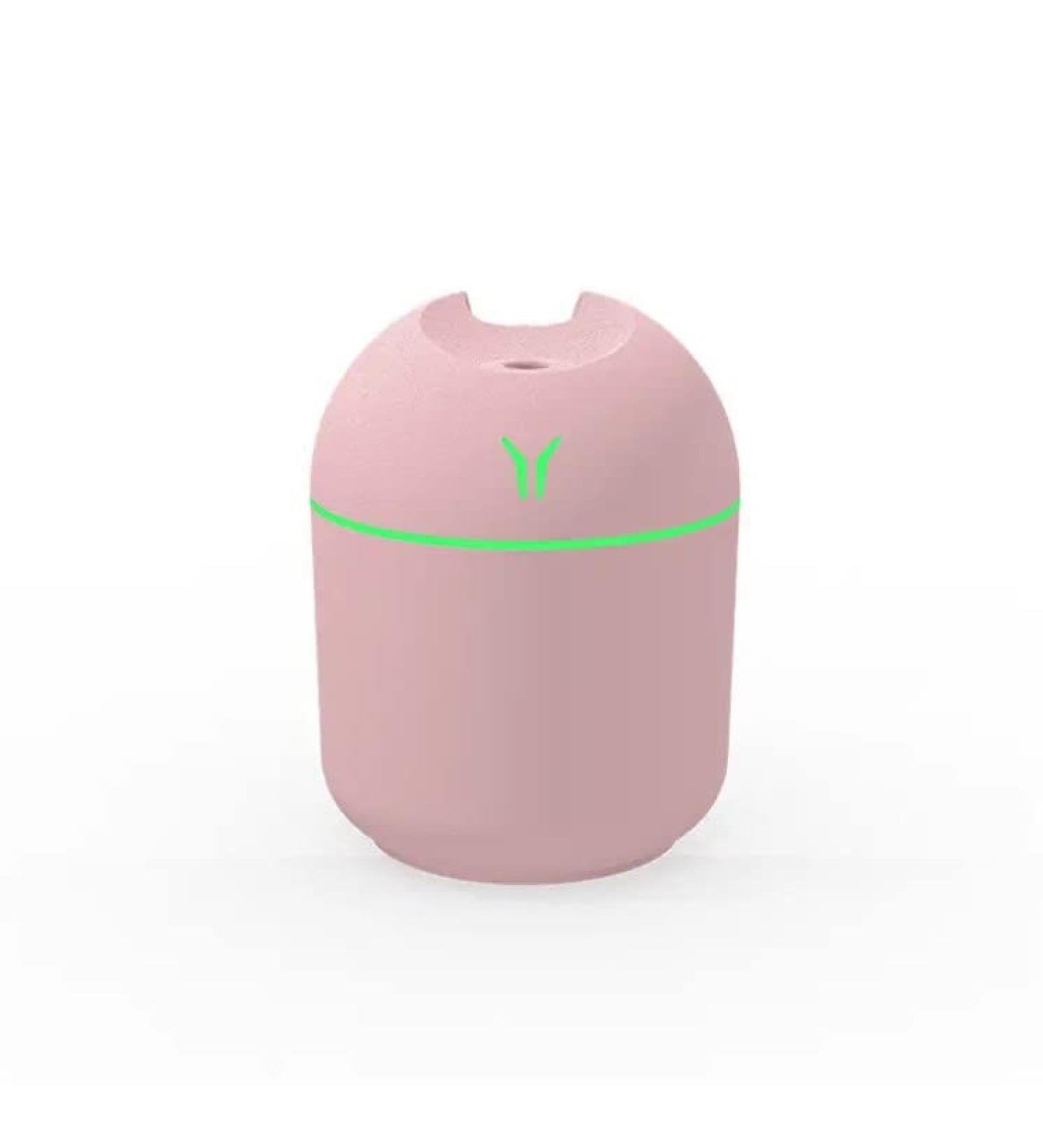 Portable air Humidifier for Improved Air Quality H2O usb cable (PINK)