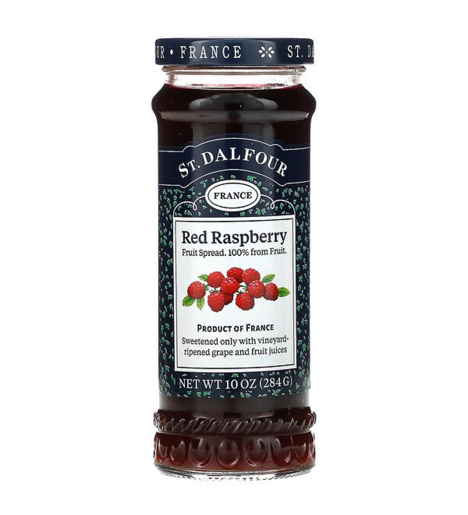 St. Dalfour Deluxe Red Raspberry Spread 10 oz (284 g)