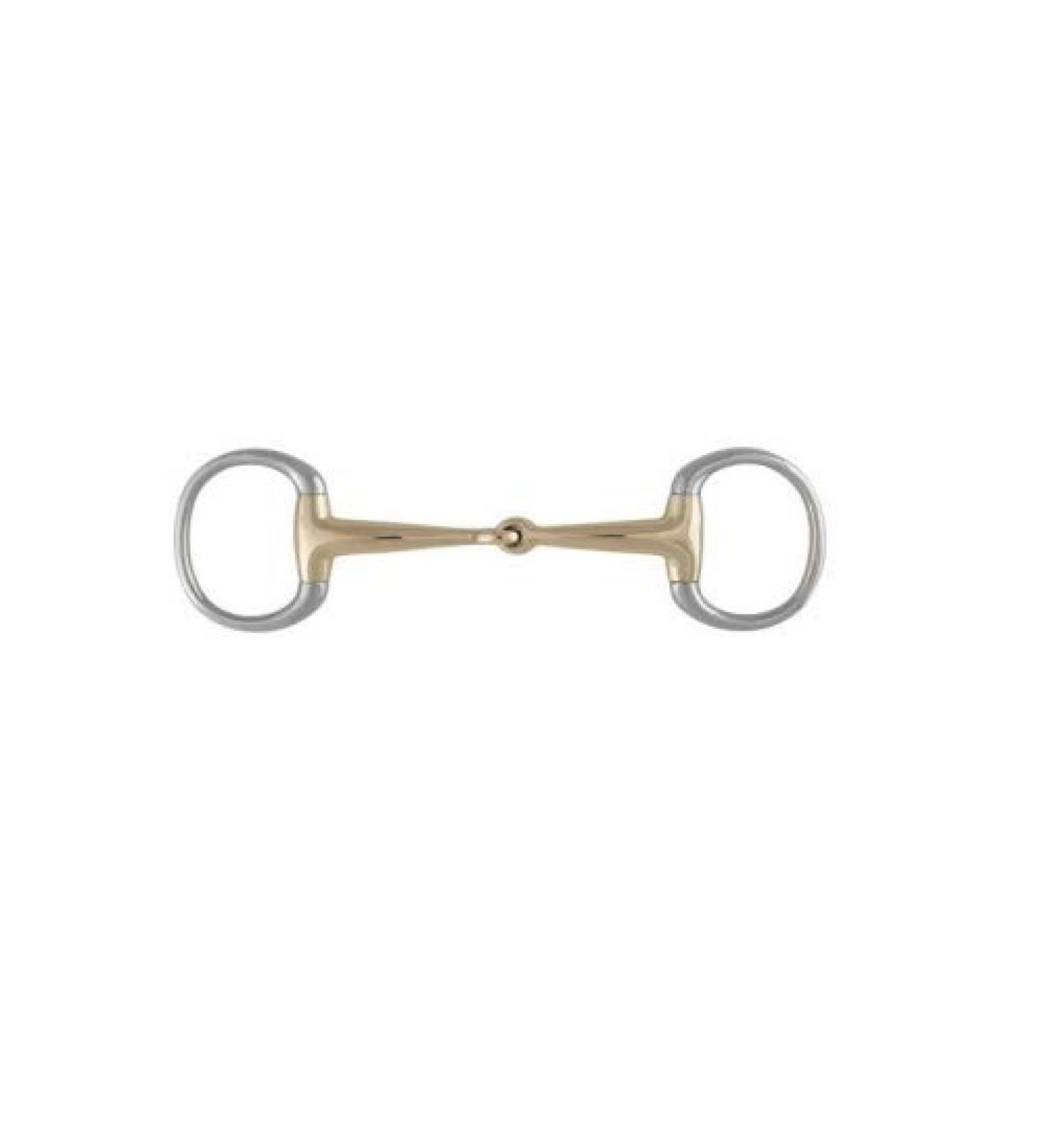 St bben bit 2238 olive head snaffle single jointed 13.5 cm - 12 mm - Sweet Copper