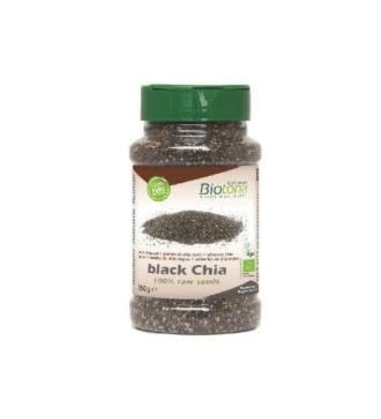 Biotona Black Chia Chia Black Raw Seed Pot 350 g Bio 1 unit 200 g