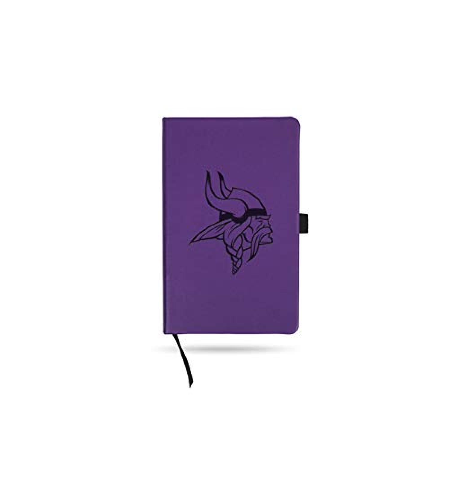 NFL Minnesota Vikings Laser-Engraved Color Notepad | 5.25 x 8.25 Officially Licensed Memo Pad - Buy Online on GoSupps.com