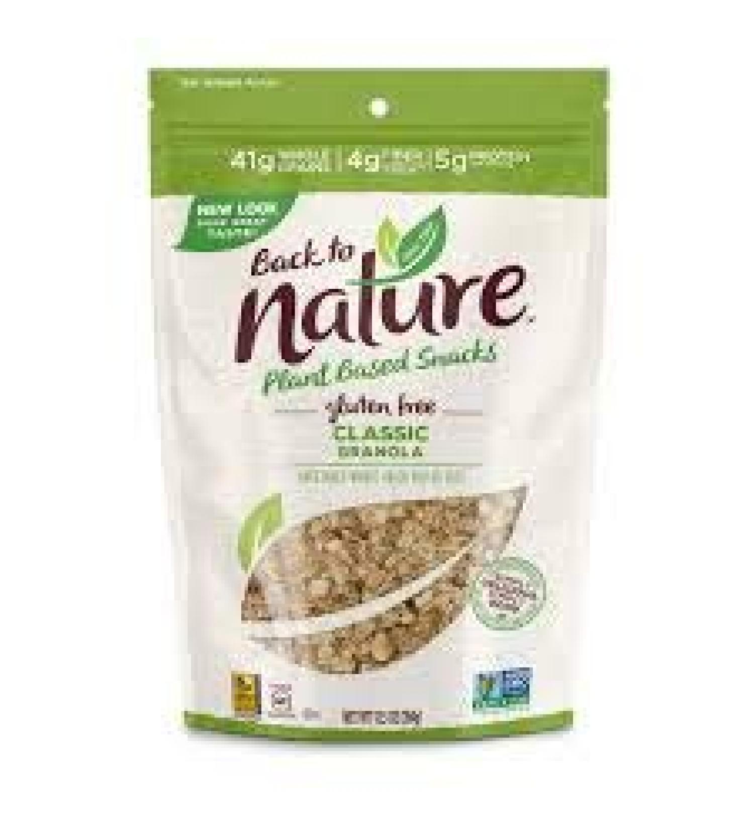 Back to Nature Gluten-Free Classic Granola 12.5 oz ( 2 Pack)