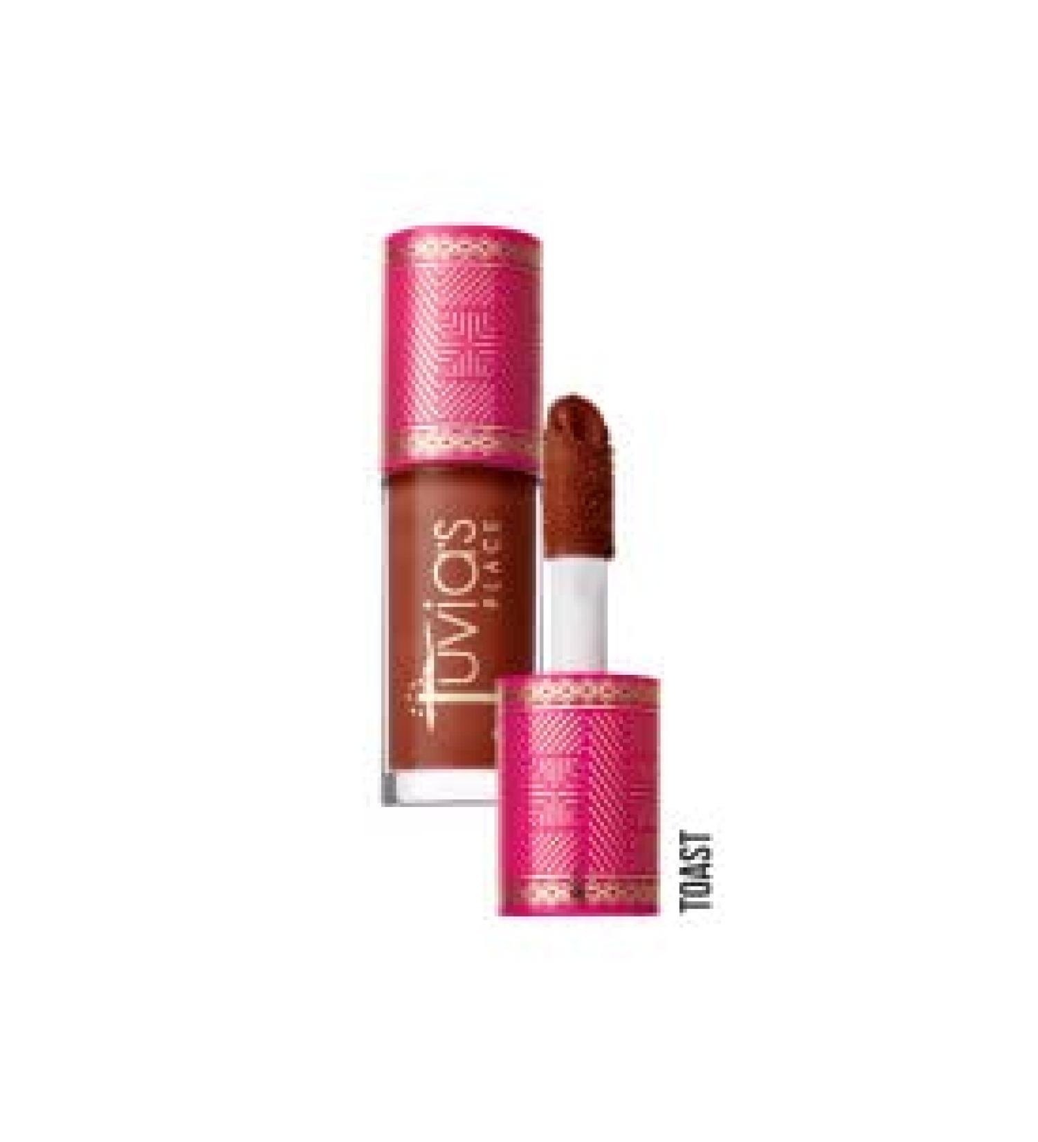 Juvia's Place Bronzed Mini Liquid Lipstick - Long lasting Lipstick  Waterproof Liquid Lipstick  High Pigment Lipstick  Liquid Makeup Products for Lips  Velvet-Finish Liquid Lipstick (Bronzed Toast)