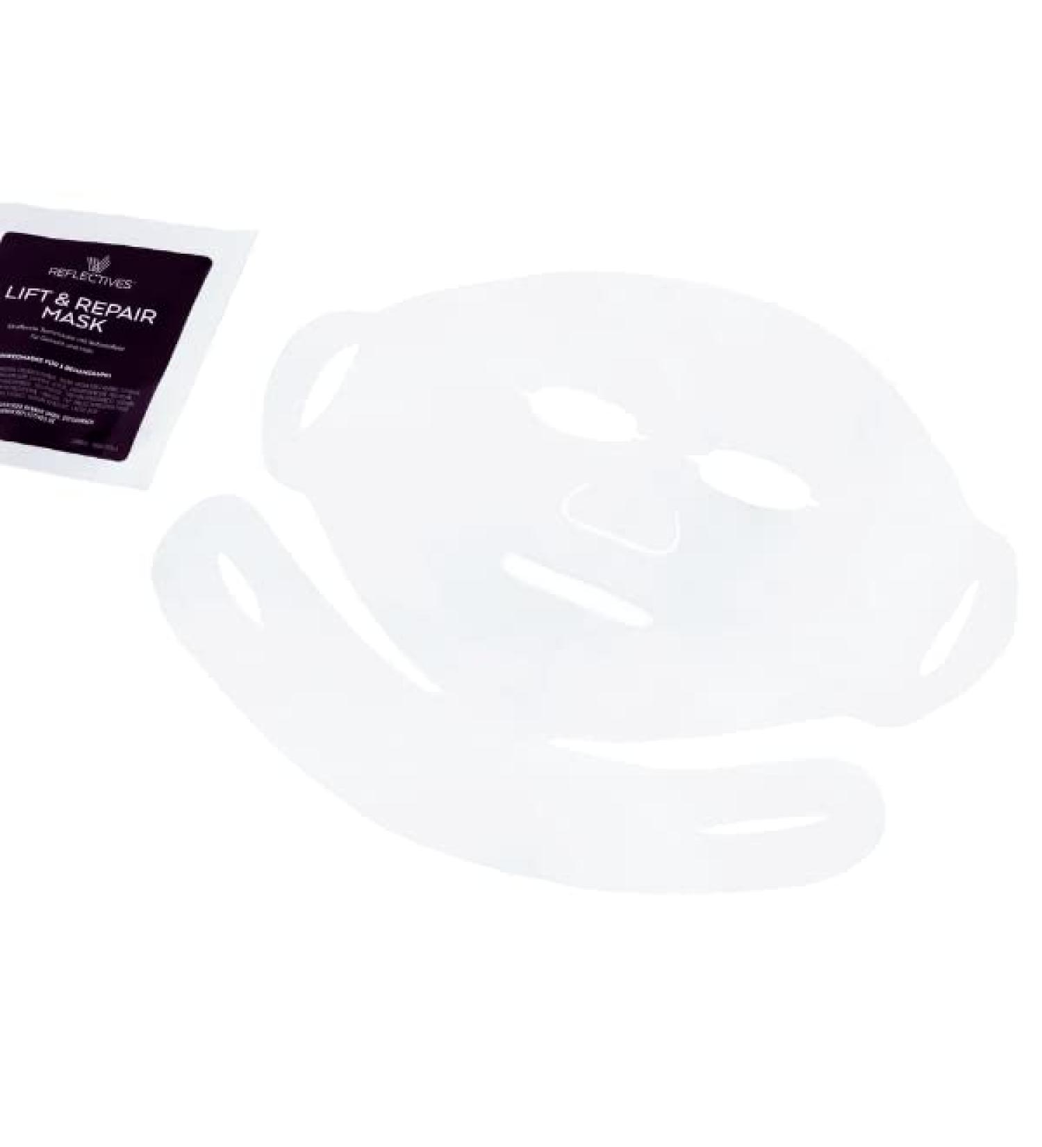 REFLECTIVES Lift & Repair Mask - Organic Cotton Sheet Mask for Firm & Smooth Mature Skin - Buy Online on GoSupps.com