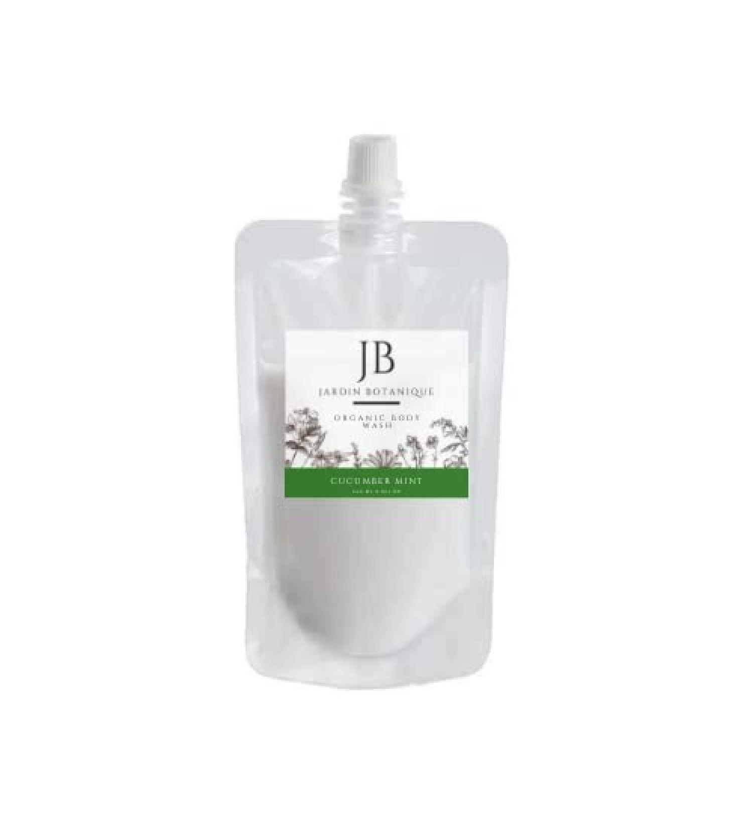 Cucumber Mint Organic Body Wash (8 oz Refill)