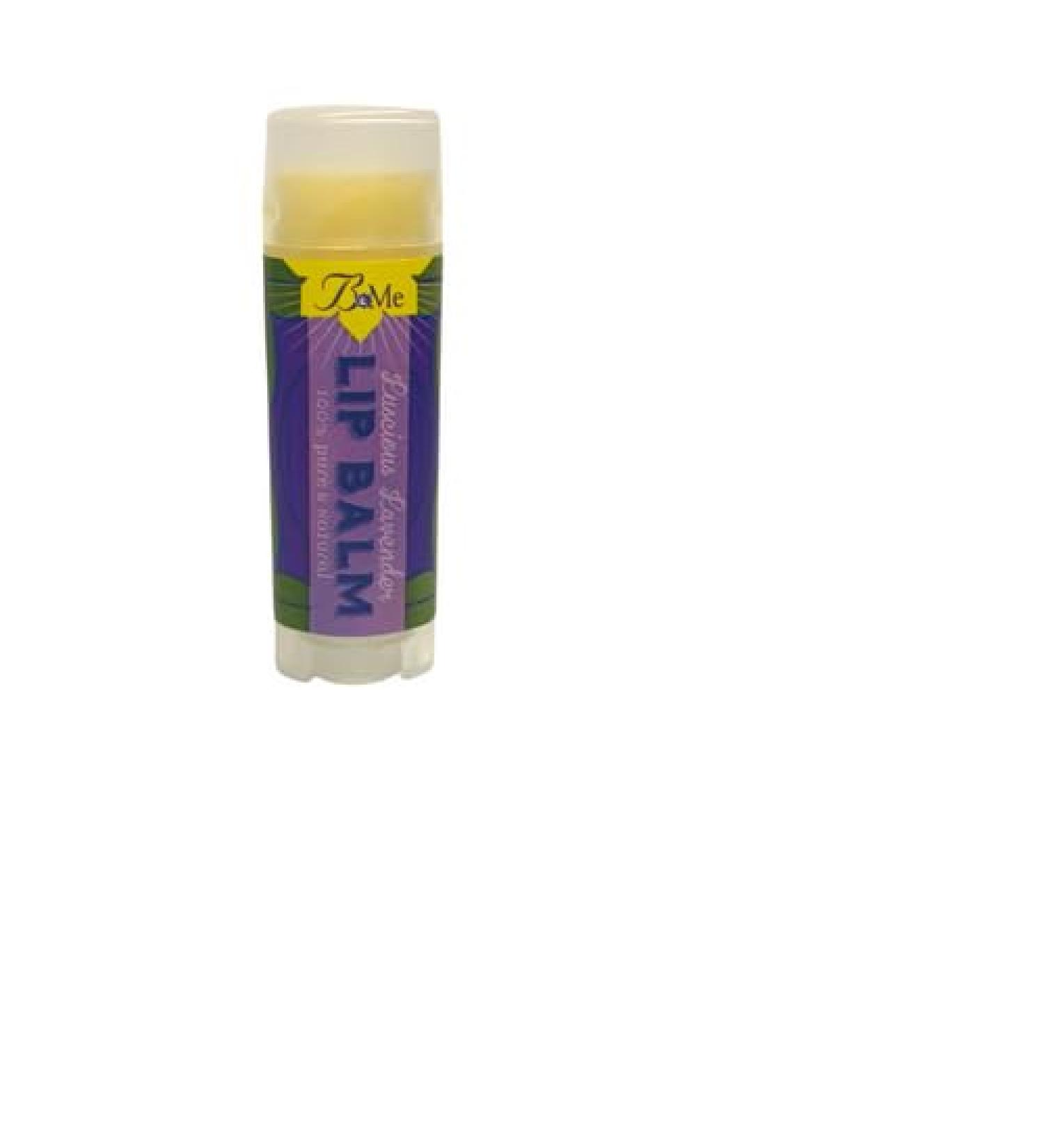 Sweet Peppermint and Lavender Lip Balm for Healthy Kissable Moisturized Lips - Enriched with Peppermint Essential Oil and Lavender Oil - Pack of 3 Natural Chapsticks - Pack of 2 Peppermint and 1 Lavender Lip Balms