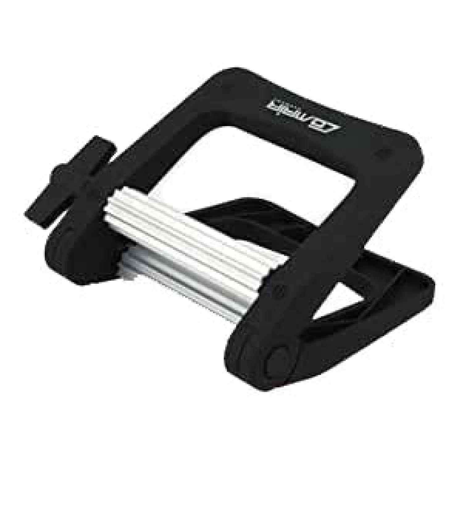 Comair 7000673 Tube press Rubberrized 10 x 10 cm black