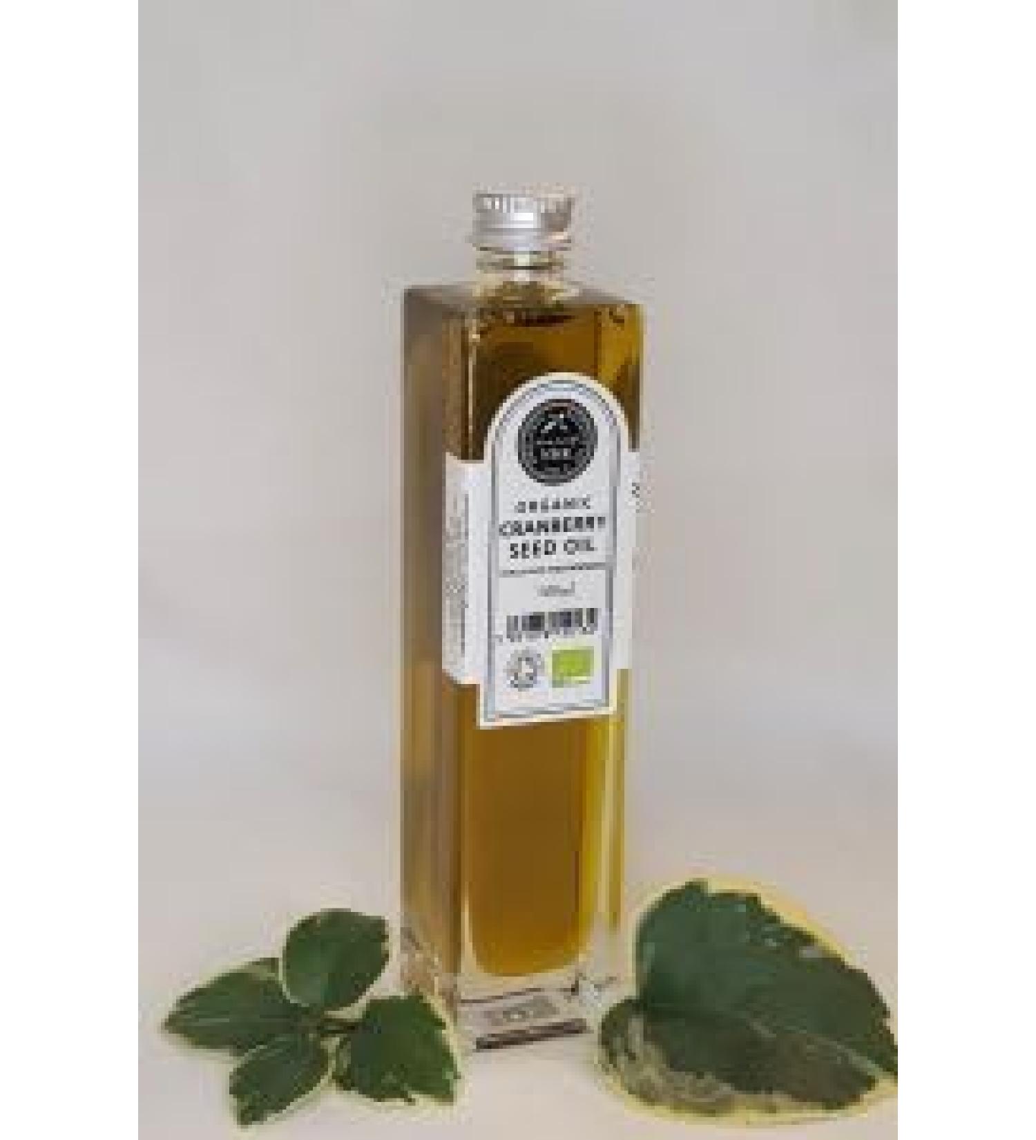 Organic Cranberry Seed Oil (Vaccinium macrocarpon) (500ml) by NHR Organic Oils