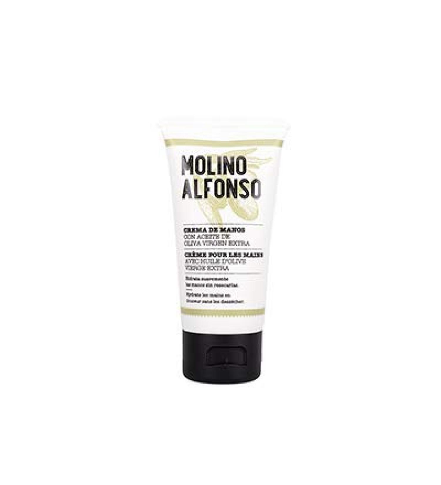 Alfonso Mill Hand Cream with Extra Virgin Olive Oil 50 ml Molino Alfonso - Buy Online on GoSupps.com