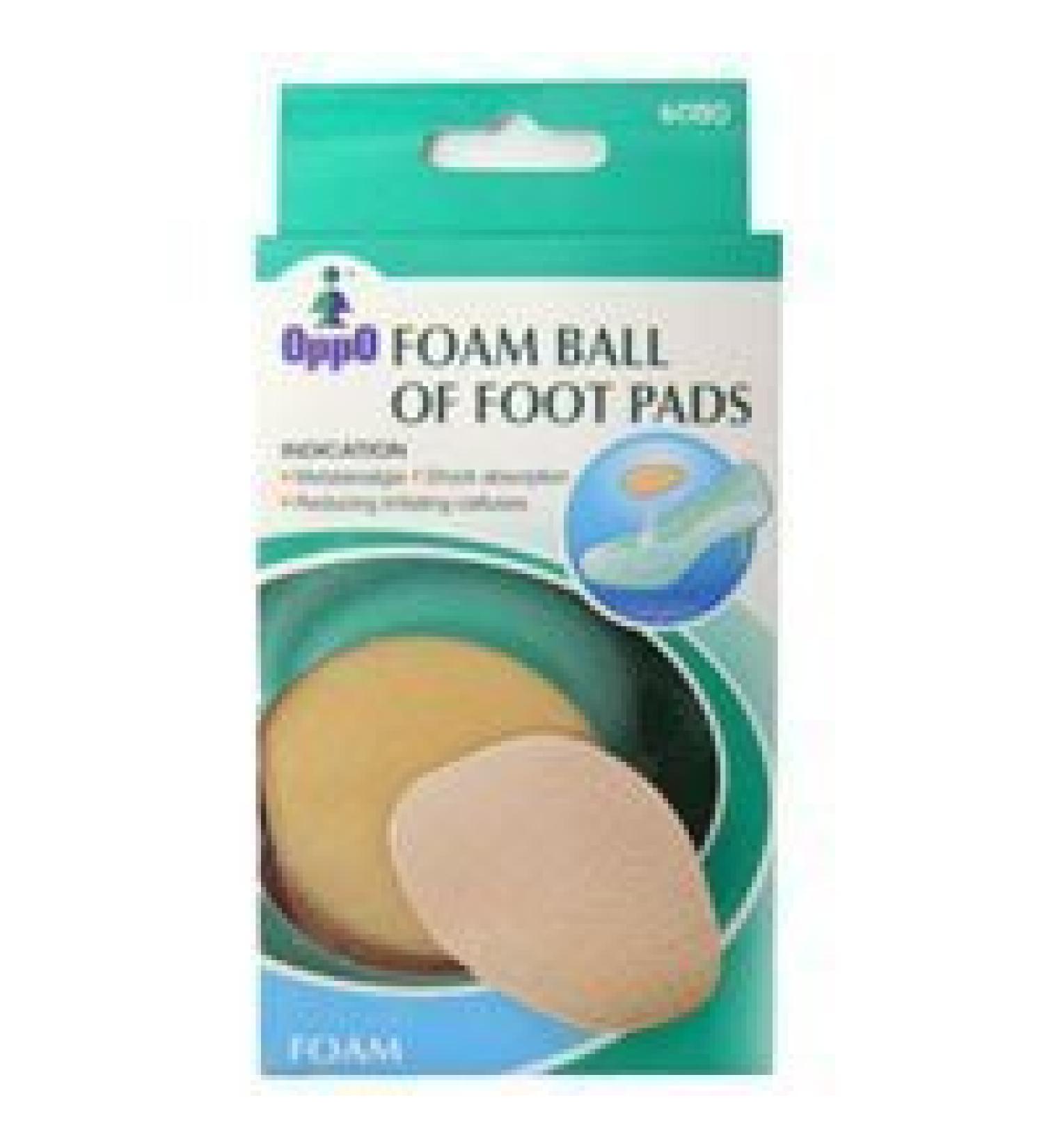 Oppo Foam Ball of Foot Pads 6080-1 Pair