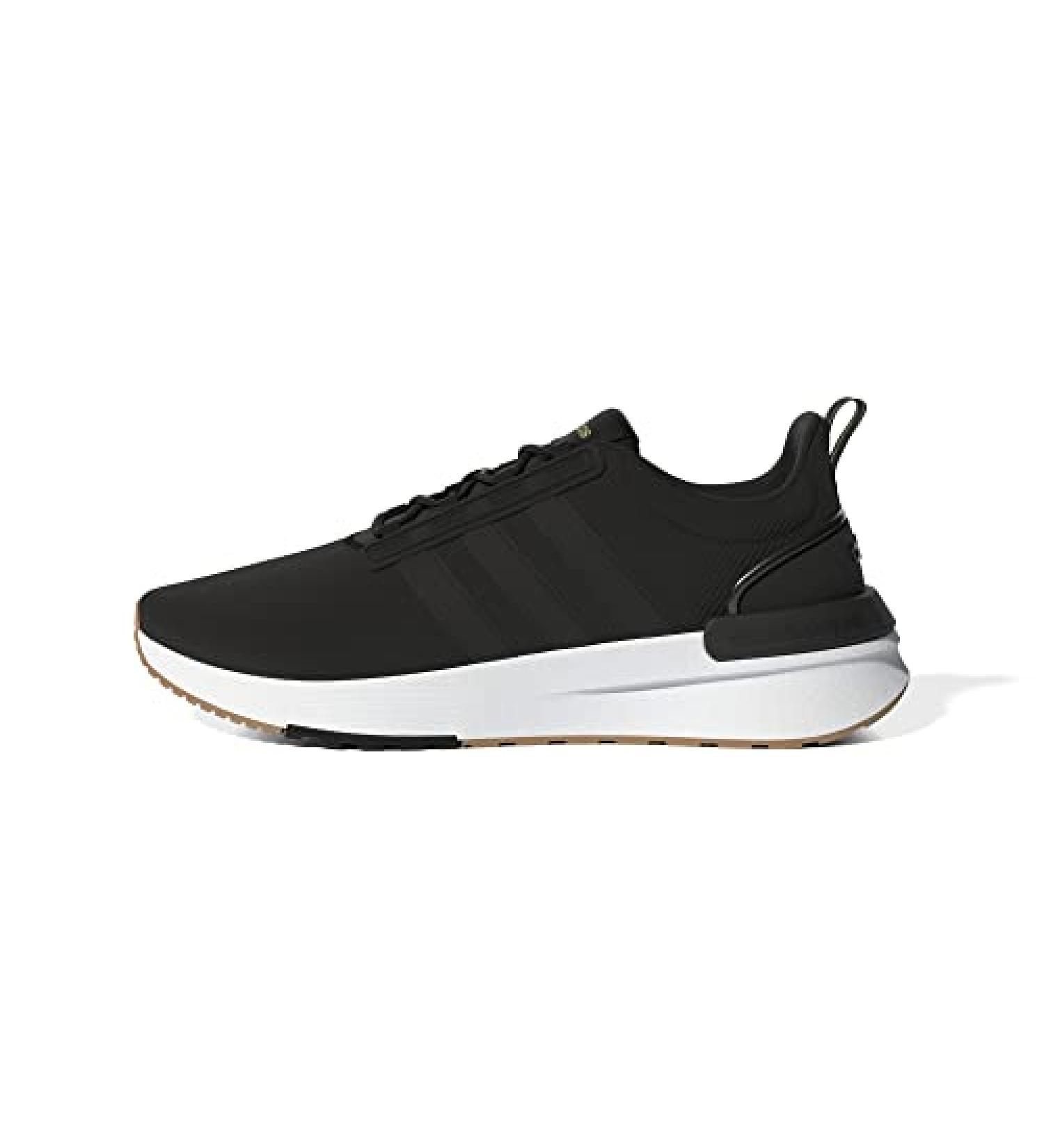 adidas Women's Racer TR21 Running Shoe 6.5 - Black/Gum | Lightweight & Comfortable - Buy Online on GoSupps.com
