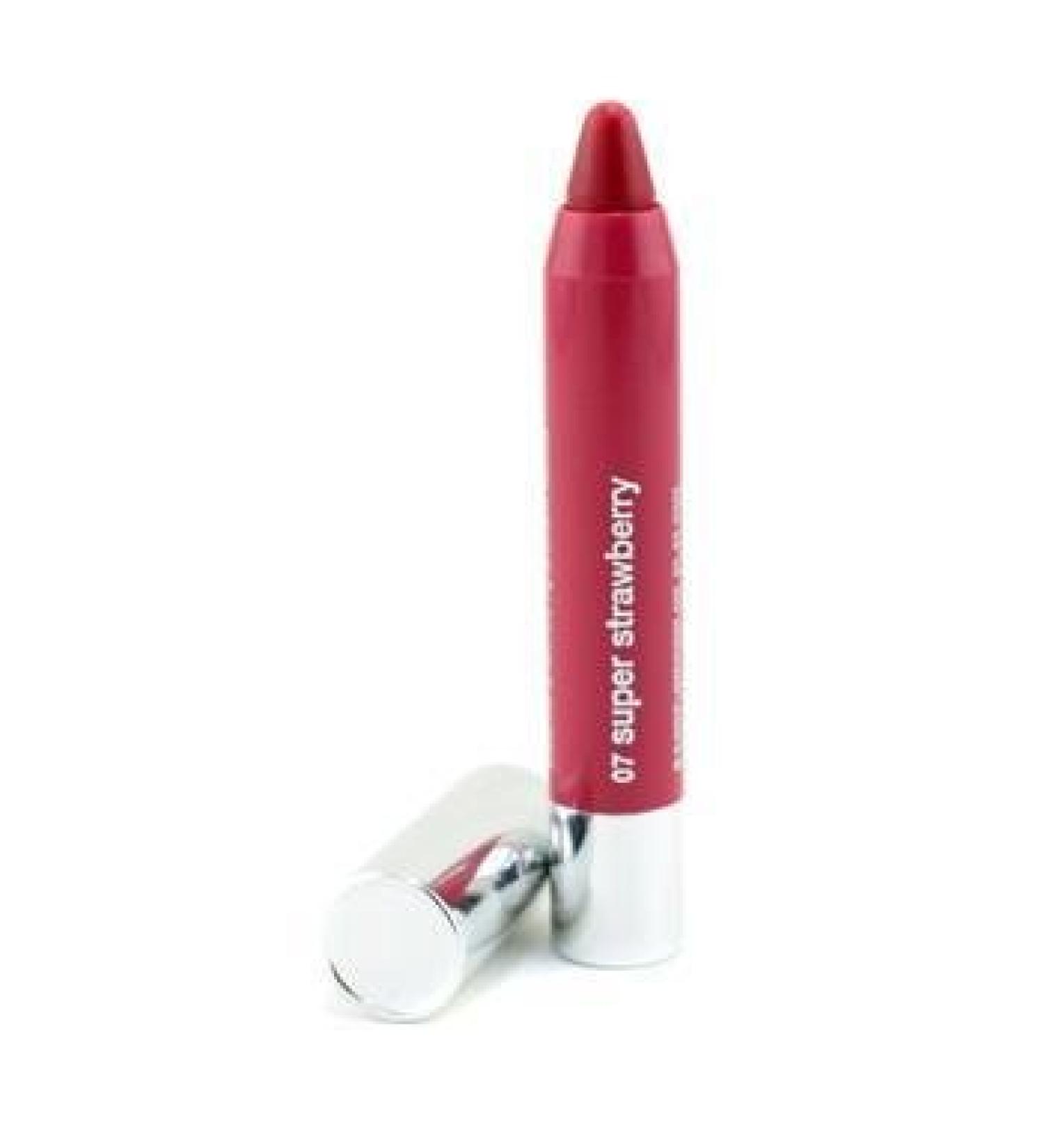Clinique Chubby Stick Moisturizing Lip Colour Balm No. 07 Super Strawberry 0.10 oz