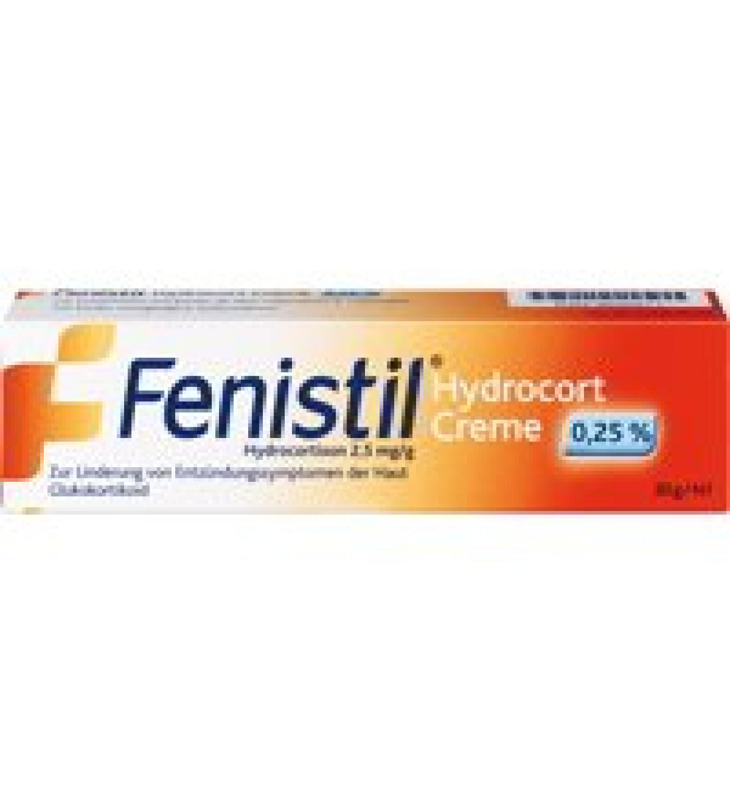Fenistil hydrocort cream 0.25% 50 g