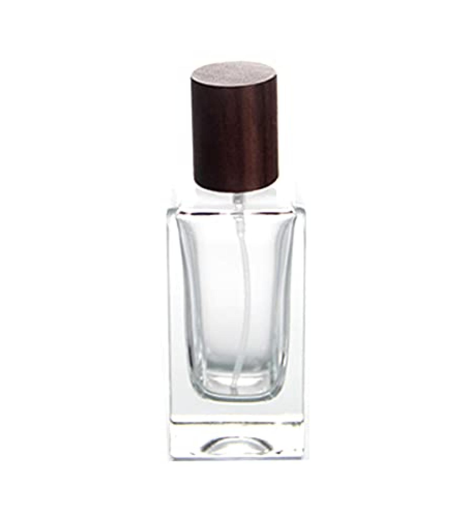 Z nitude Glassworks Empty Glass Perfume Spray Bottle Atomiser Wooden Cap (50ml) 50 ml - Buy Online on GoSupps.com