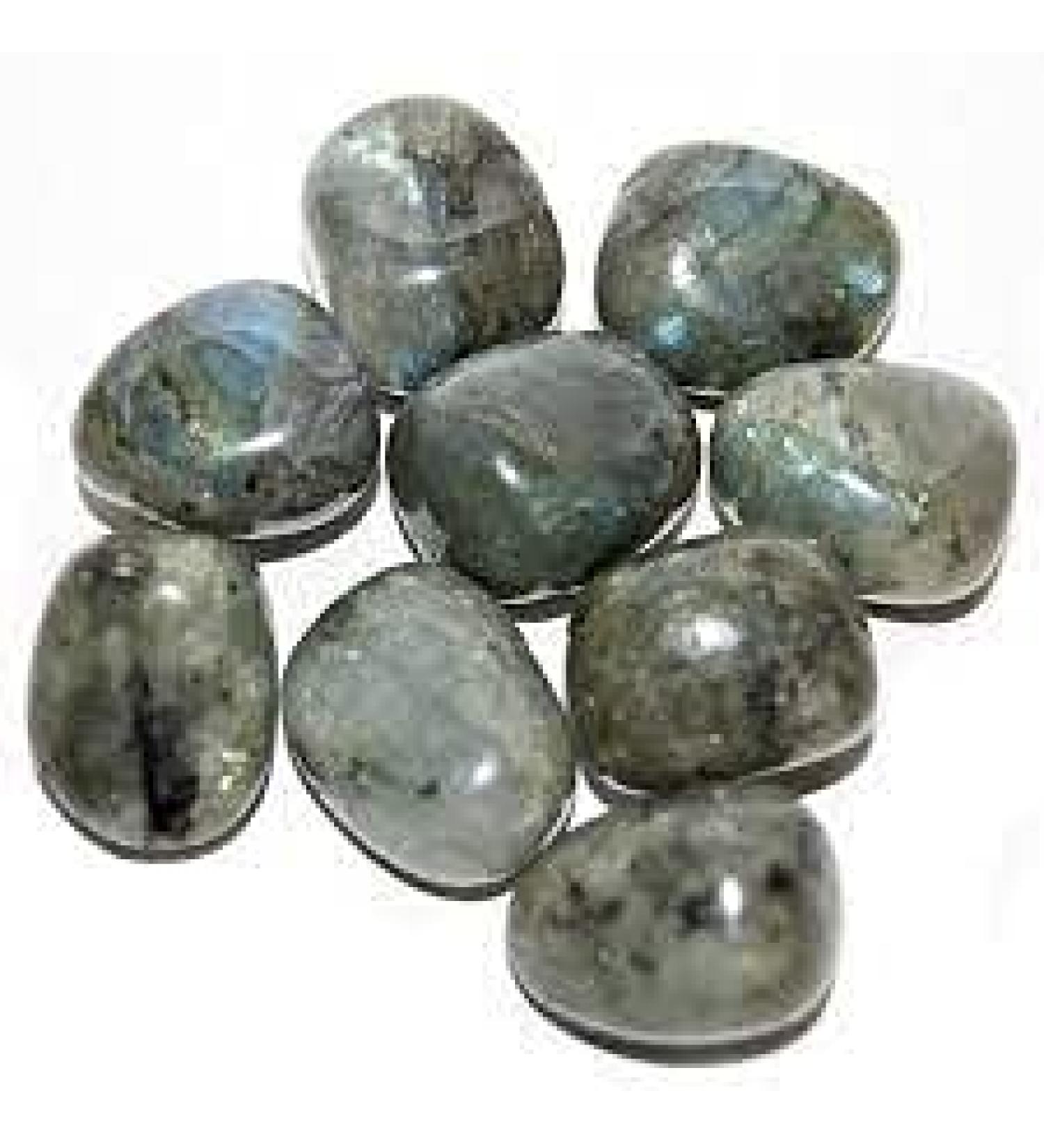 20 Labradorite Healing Crystals and Stones for Beginners - Genuine Tumbled Stones for Witchcraft from Healing Crystals India - Buy Online on GoSupps.com