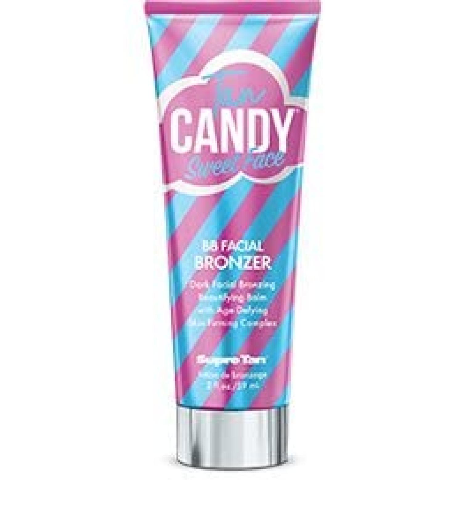 Tan Candy Sweet Face BB Facial Bronzer Skin Firming 2oz