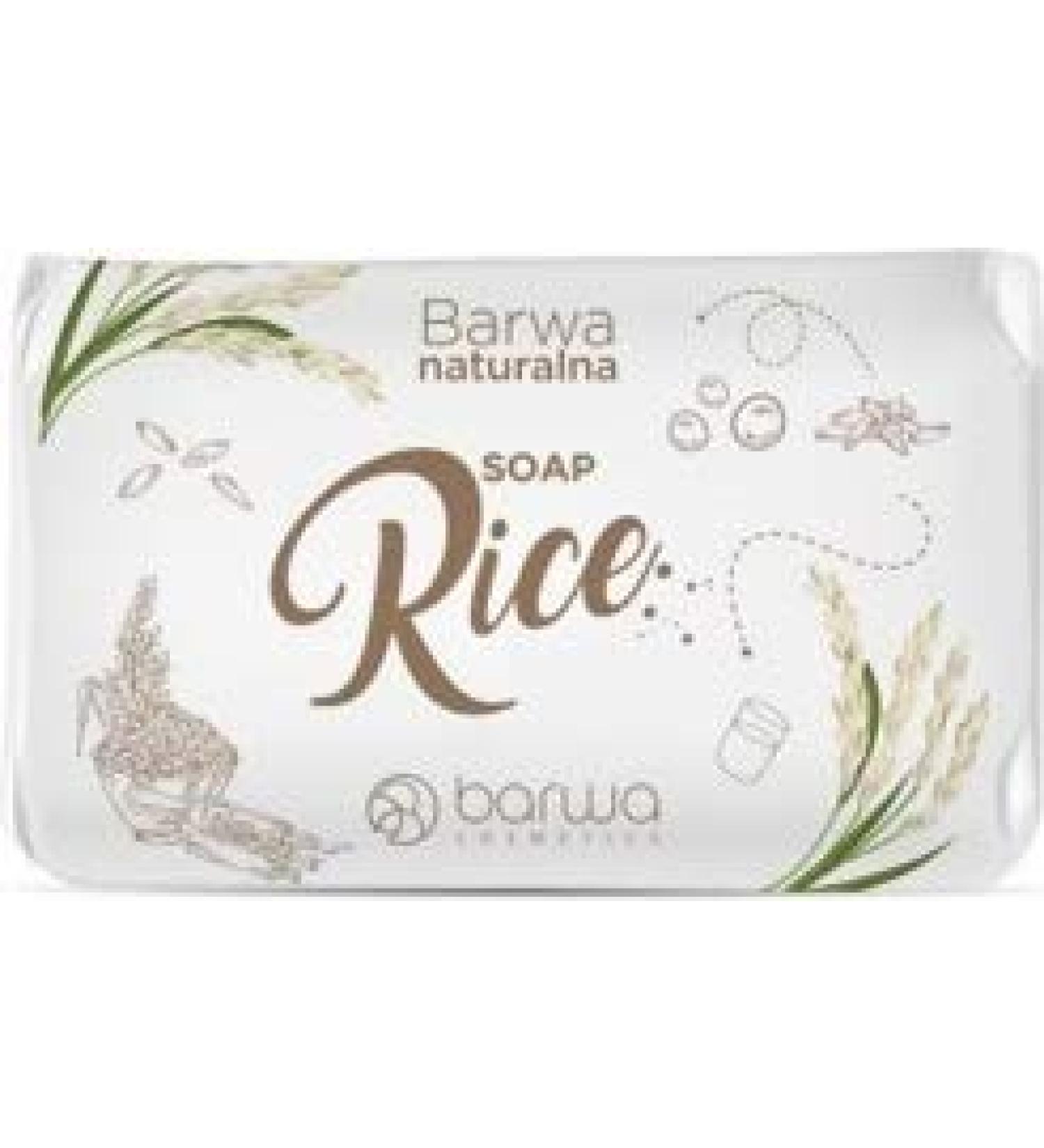 Barwa Barwa Natural Soap Bar Rice 100g
