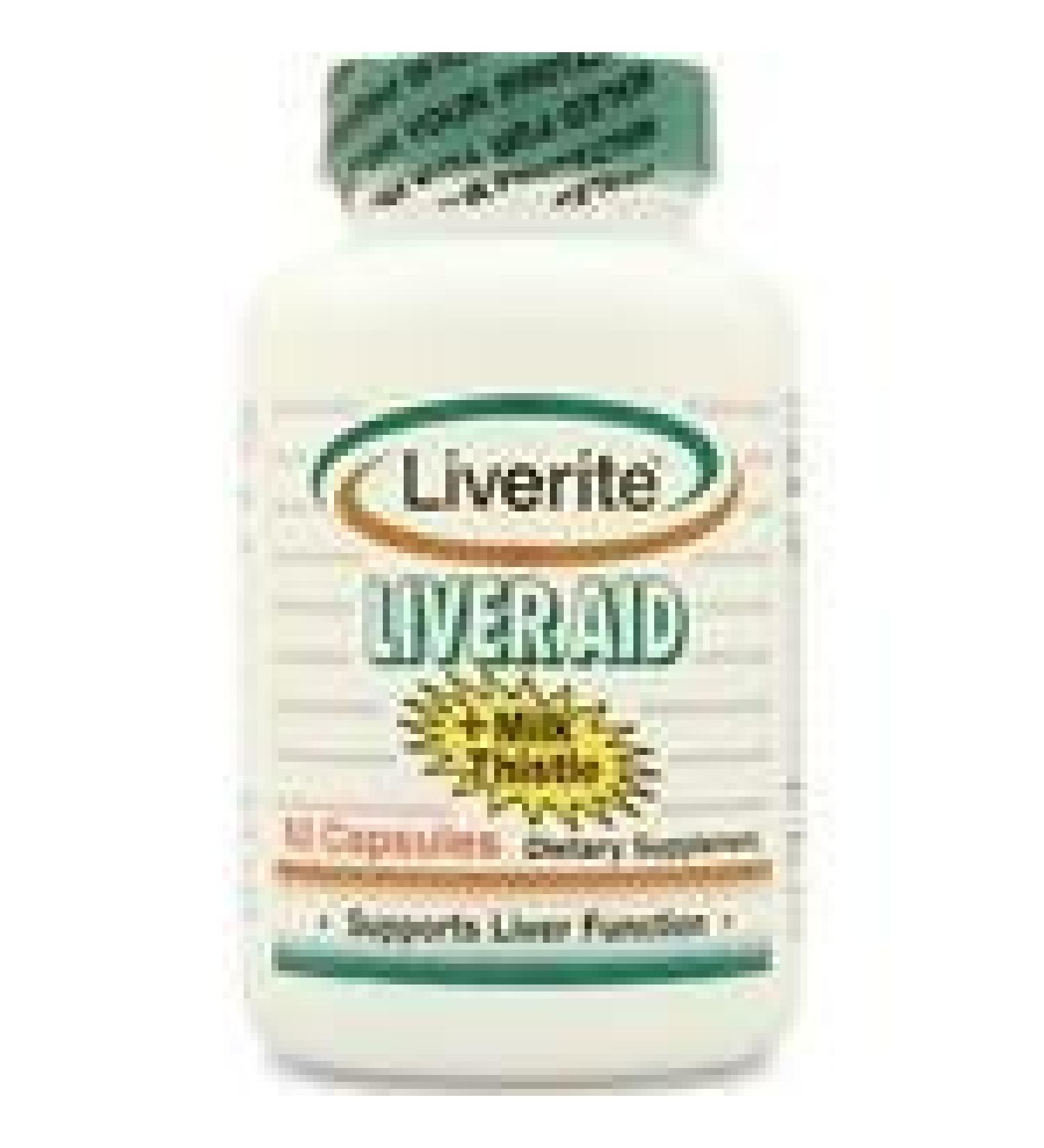 Liverite Liverite W/Milk Thistle 60 Cap