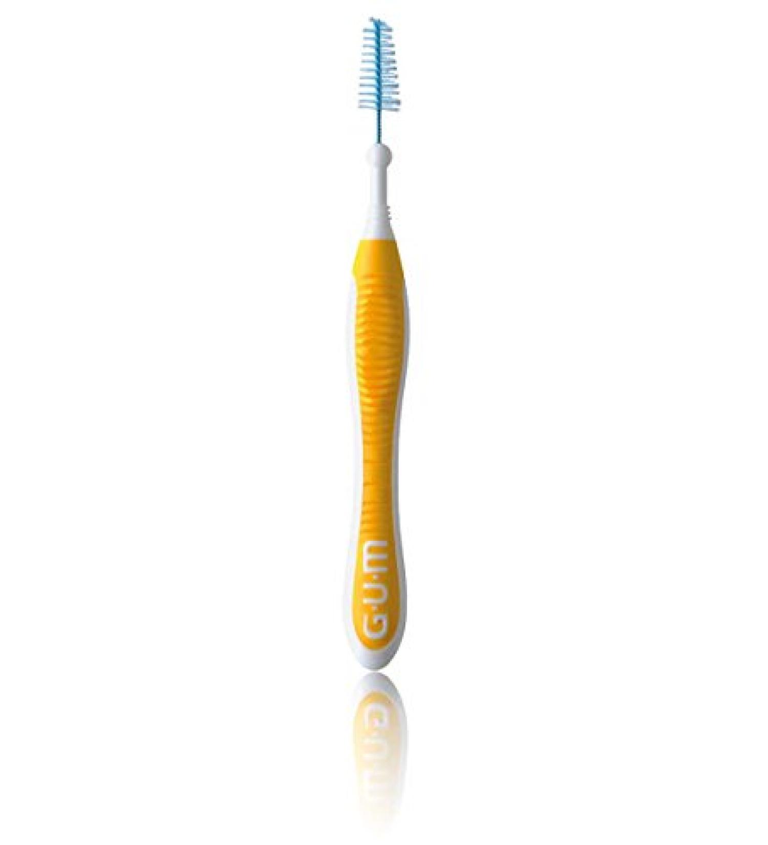 GUM TRAV-LER interdental brushes 6 pieces ISO 4 yellow 1.3mm 3-pack (3x 6 pieces)