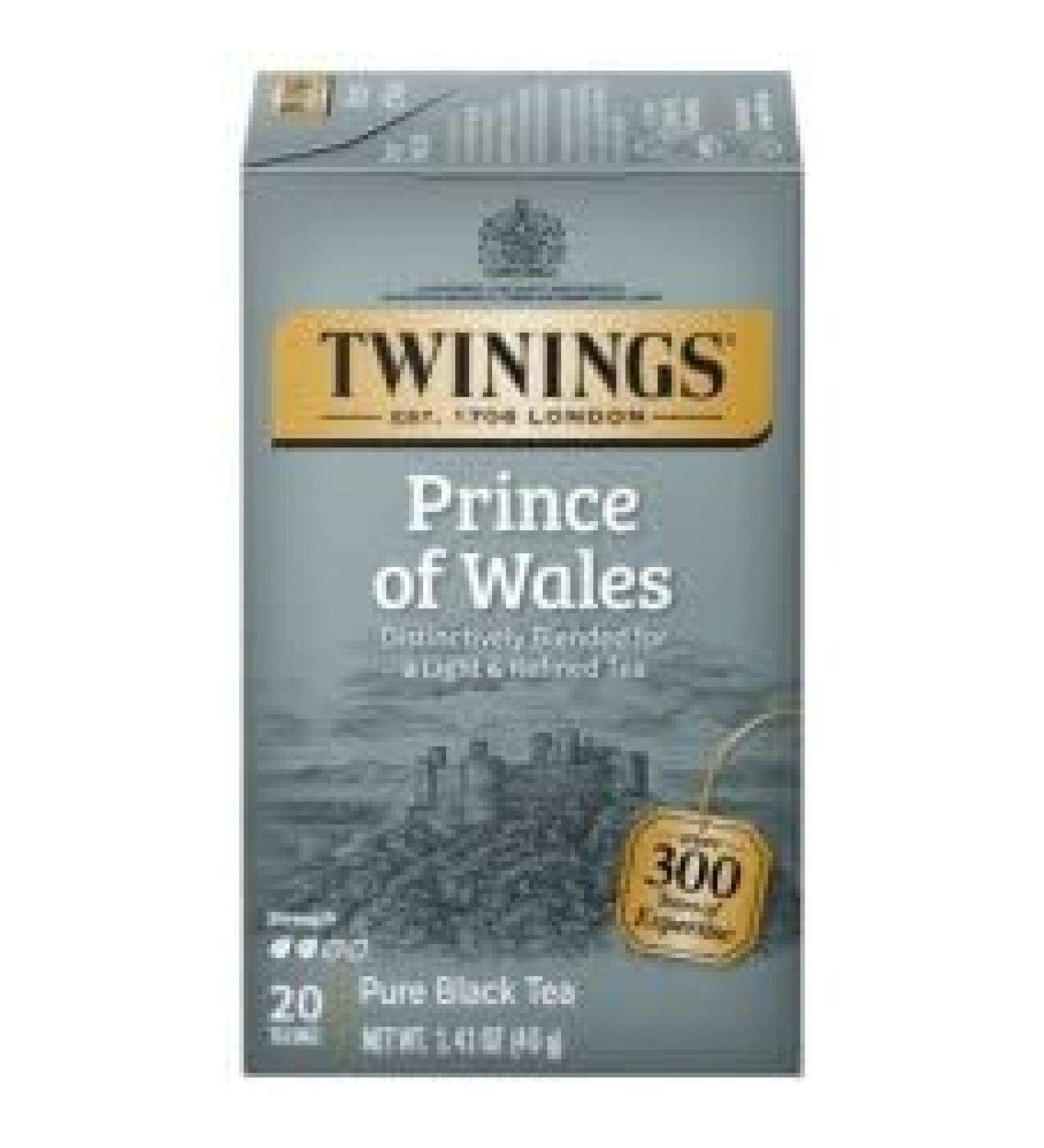Twinings Prince of Wales Tea 20 ct - Buy Online on GoSupps.com