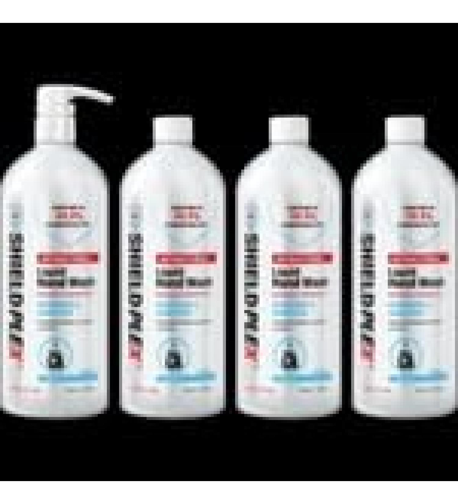 Antibacterial Liquid Hand Soap Refill Infused with Vitamin E and Aloe Vera 32 fl oz 4 ct - Buy Online on GoSupps.com