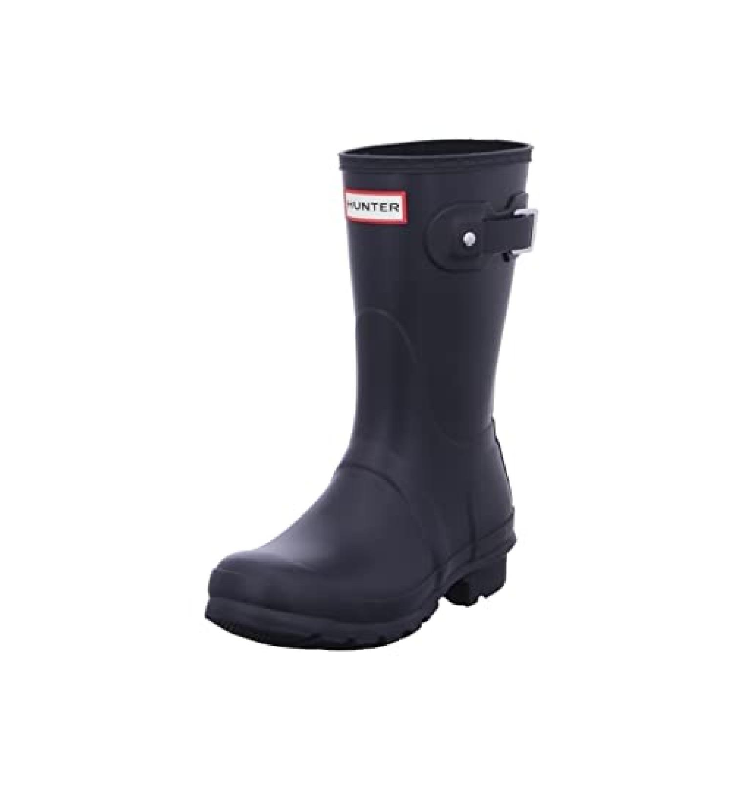 Hunter Women's Original Short Rain Boot 8 Black - Waterproof Boots for Women - Buy Online on GoSupps.com
