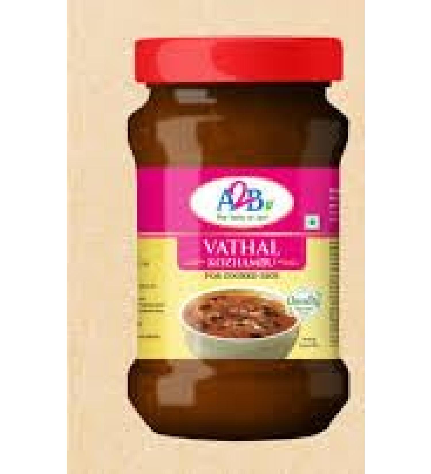 Seelans fesh indian origin | A2B Vathal Kozhambu 400g (pack of 2) | Vathal Kozhambu | healthy