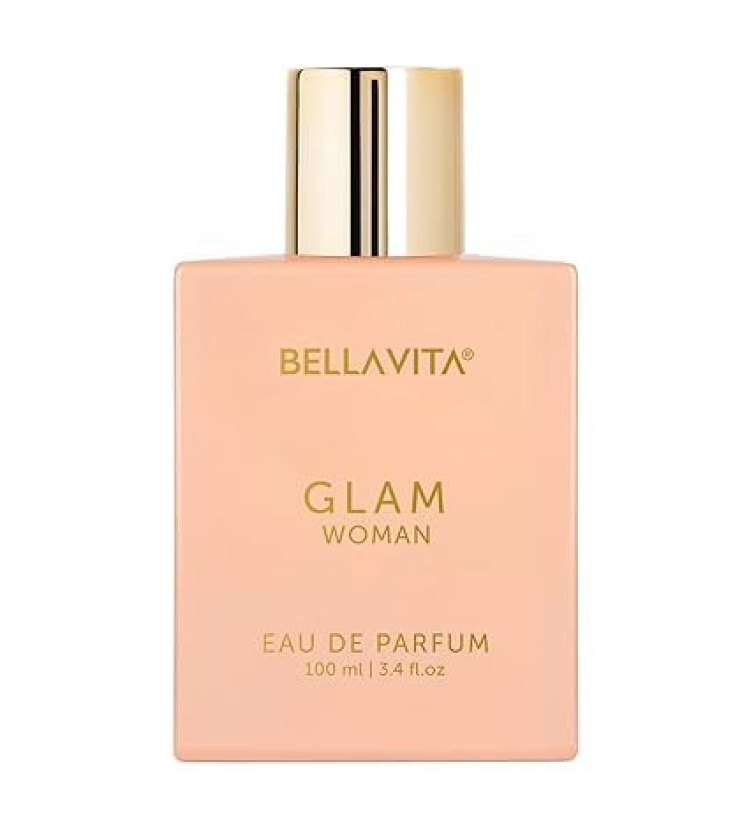 GLAM Woman Eau De Parfum with African Orange Jasmine & Patchouli|Premium Long Lasting Floral & Woody Fragrance EDP for Women 100ML - Buy Online on GoSupps.com